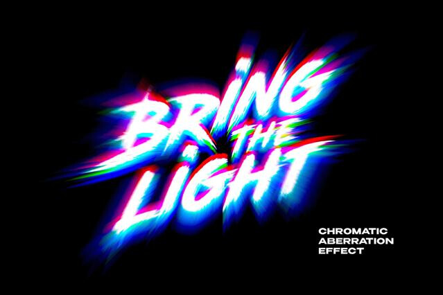 Chromatic Aberration Blur Effect