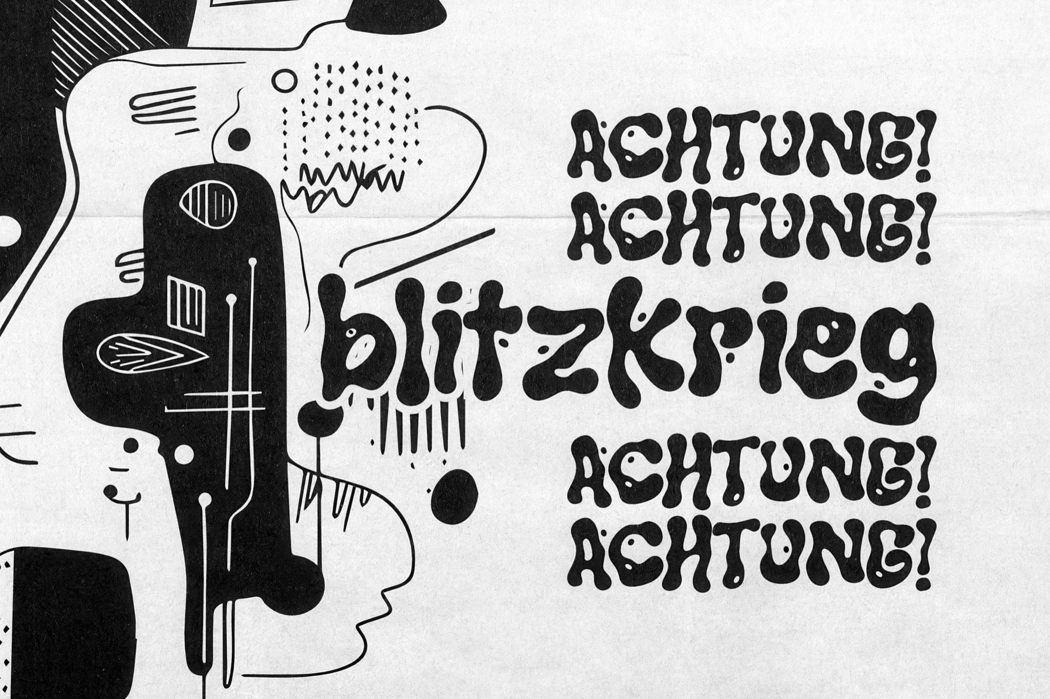 CHEMICALOS — Liquid Abstract Font