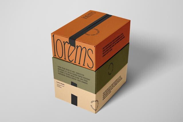 Urban Retail Package Mockup