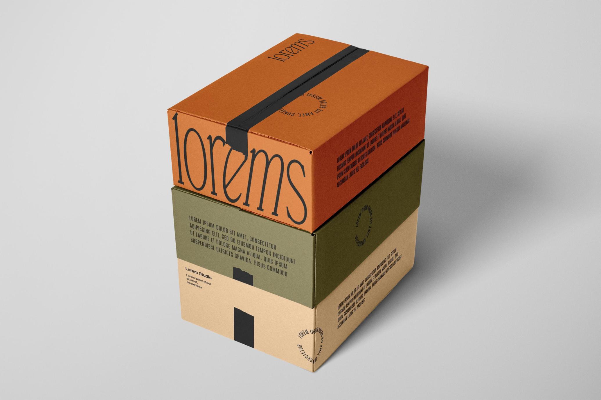 Urban Retail Package Mockup