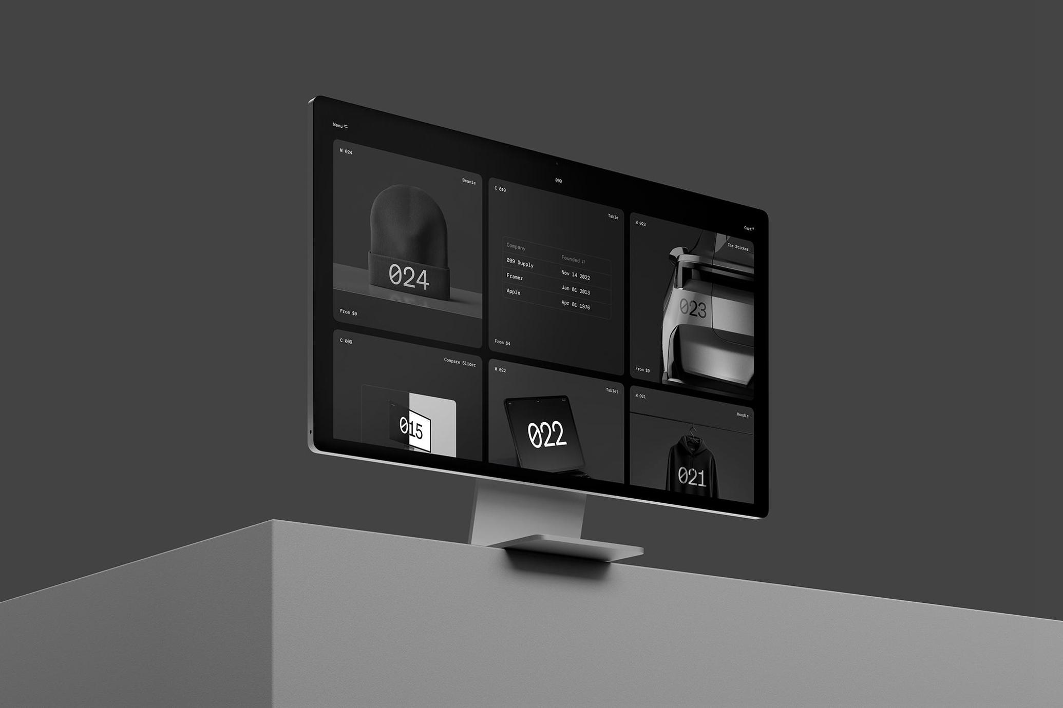 Apple Pro Display XDR Mockup