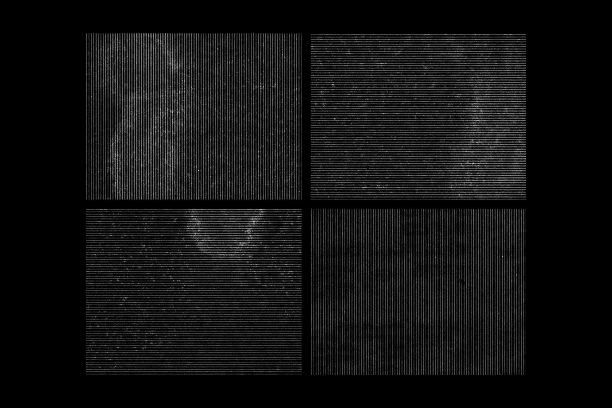 Grunge Halftone Lines Textures