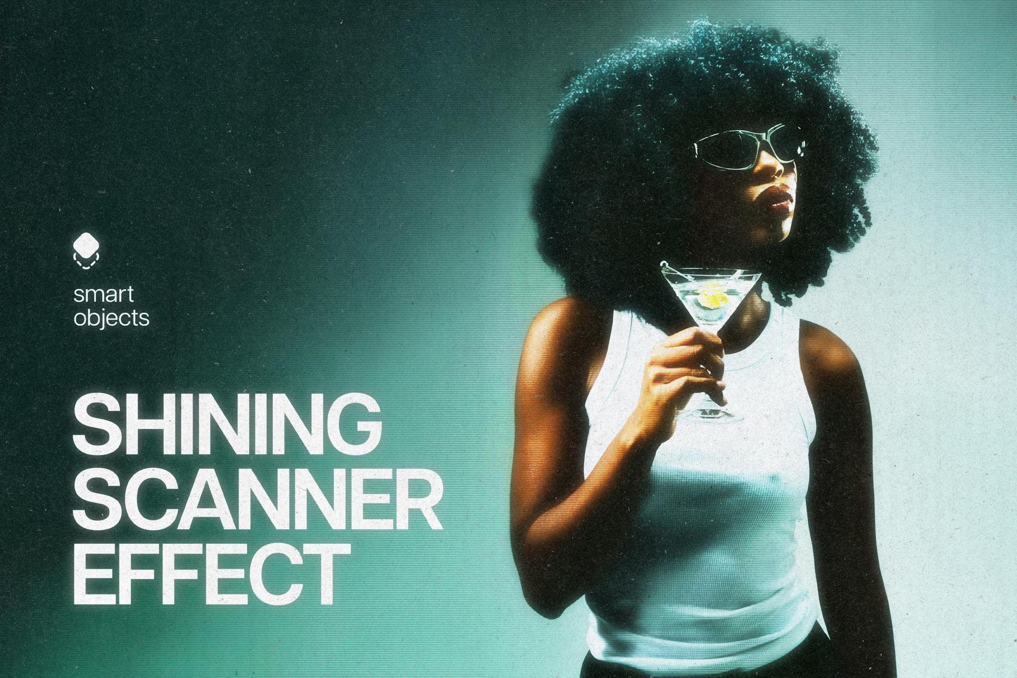 Shining Scanner Photo Effect