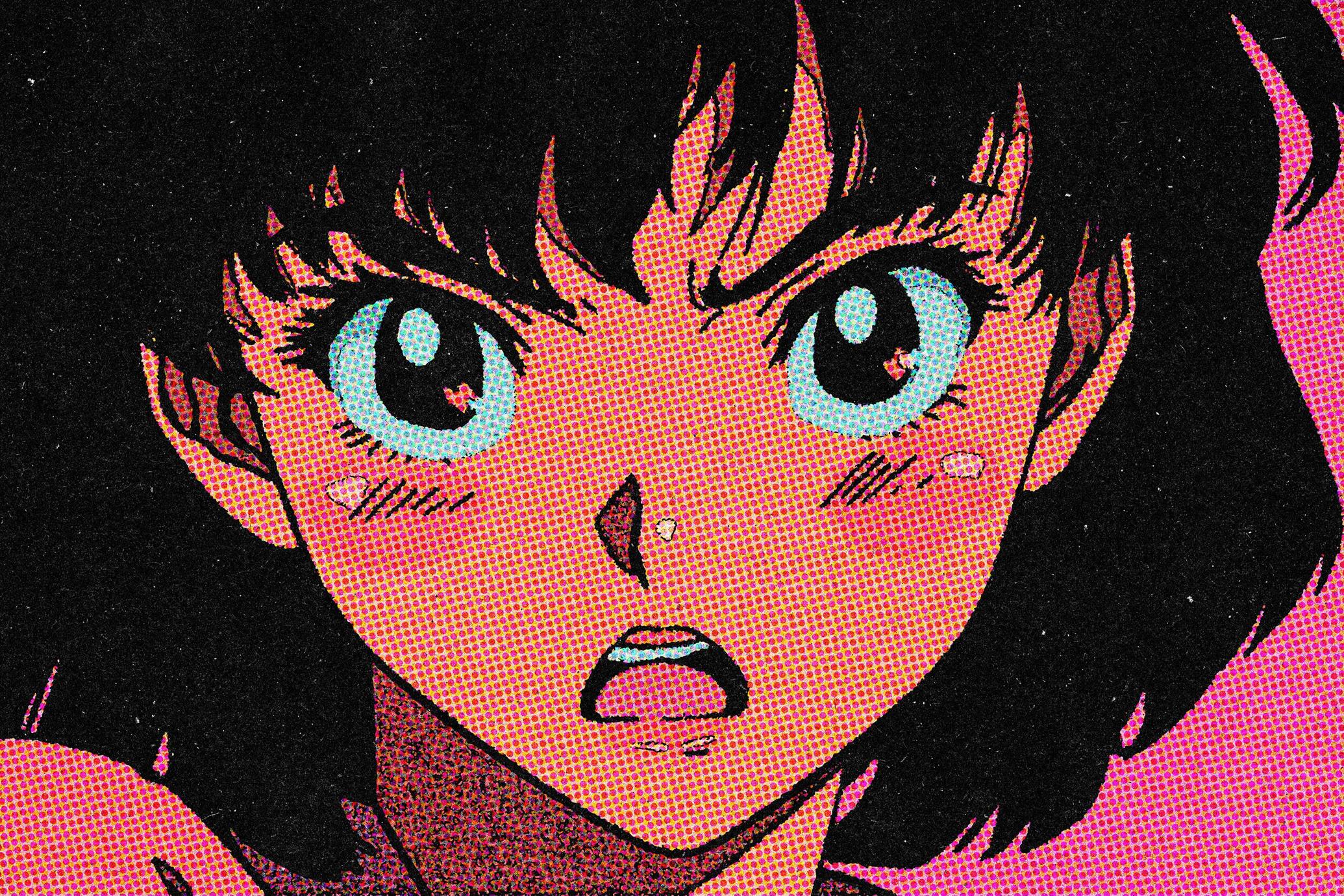 Halftone Print Effect