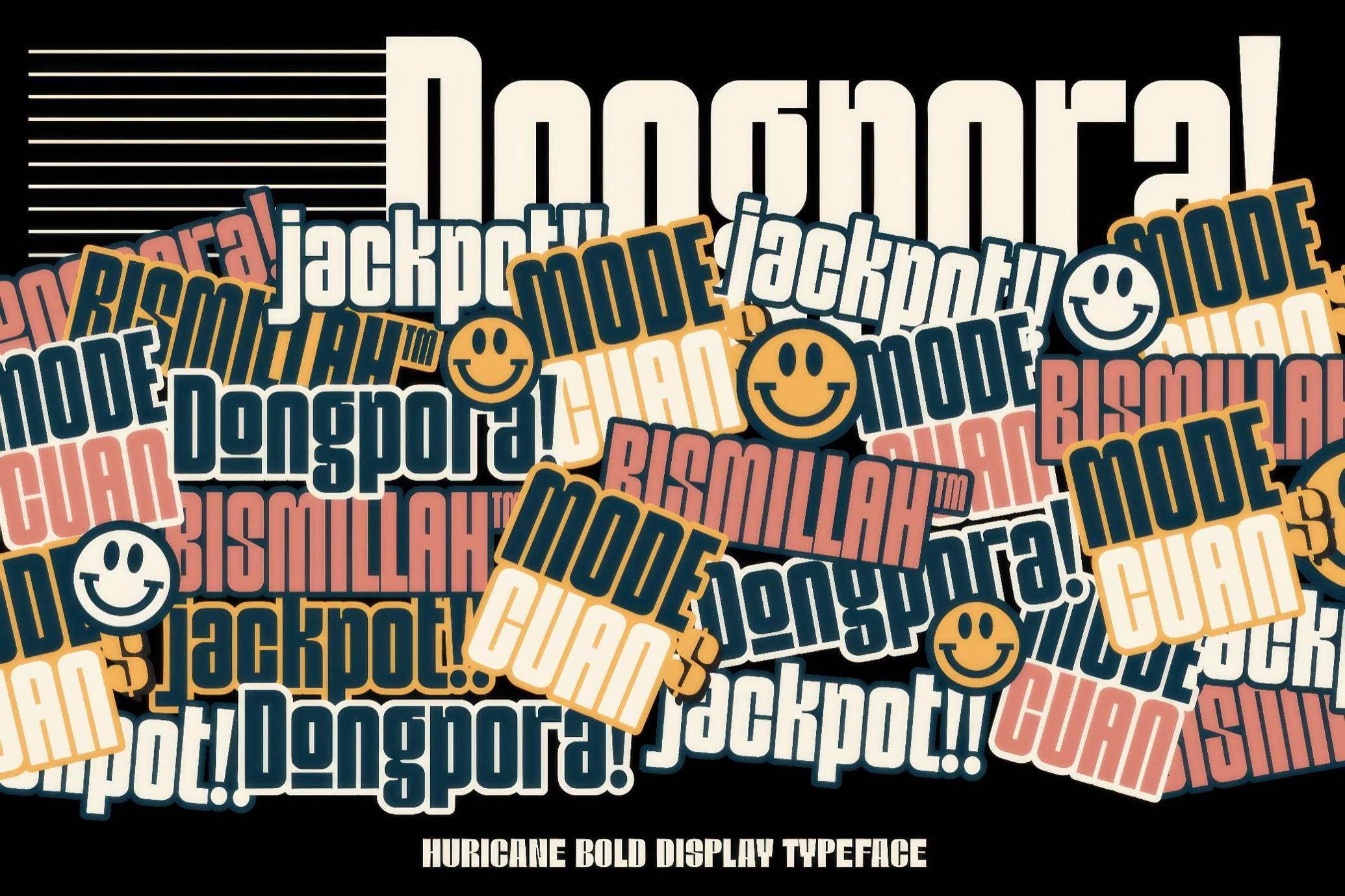 Dongpora — Condensed Sans Serif