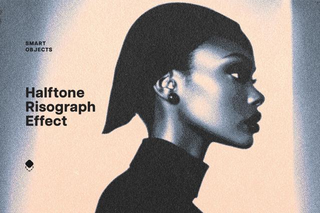 Download Halftone Risograph Effect