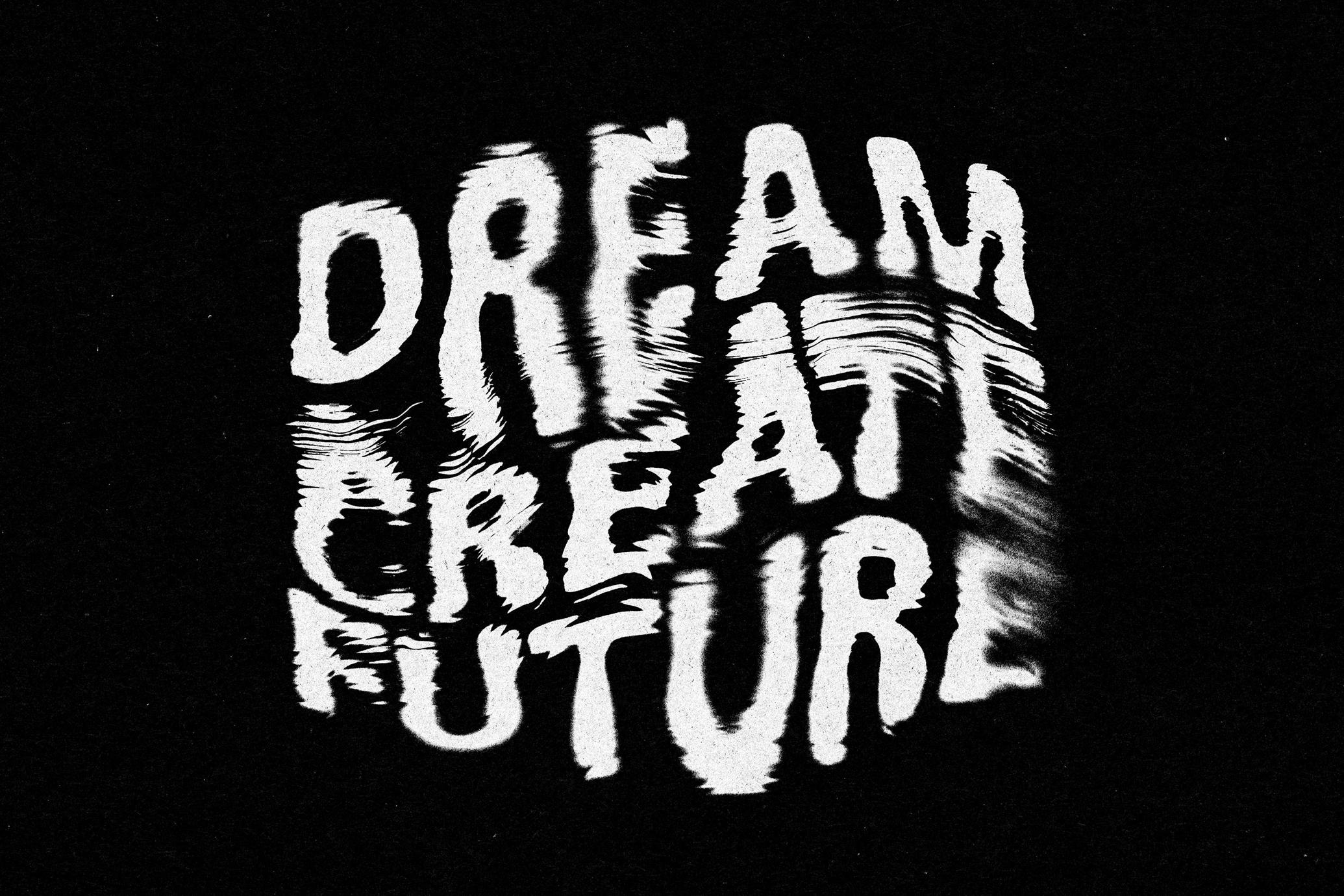 Distort Print Text & Logo Effect