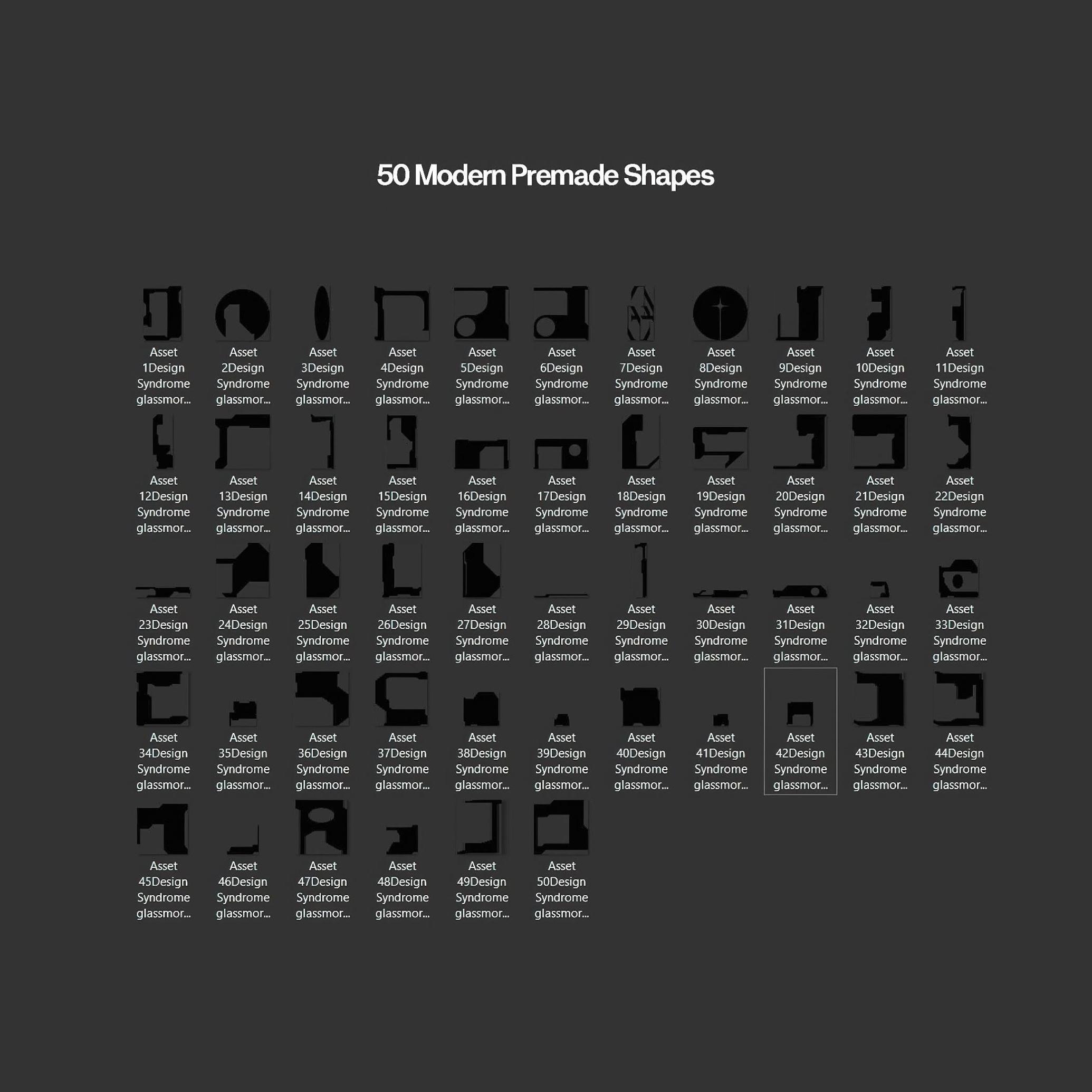 GlassMorph Actions Pack