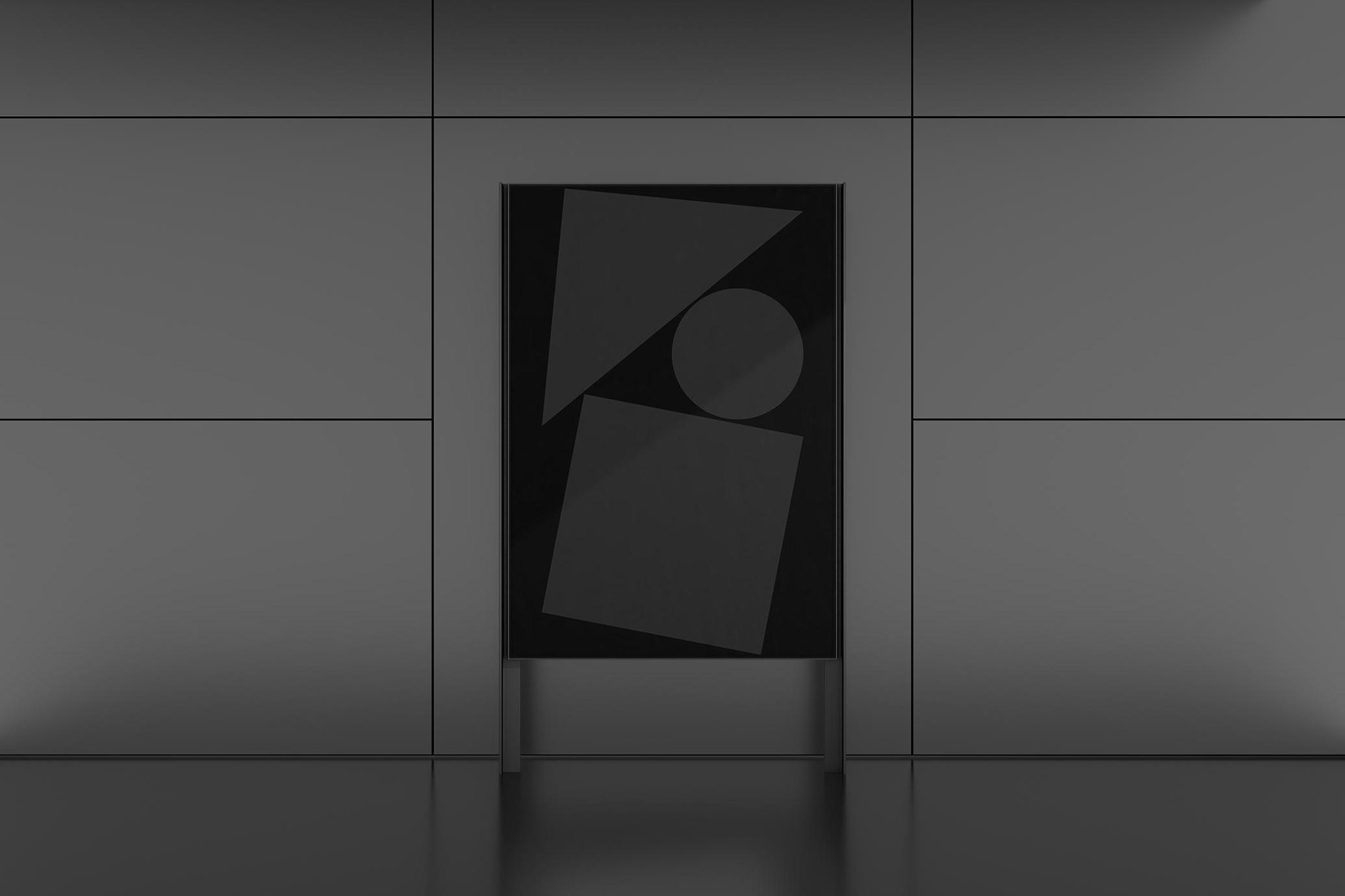 Signboard Poster Mockup