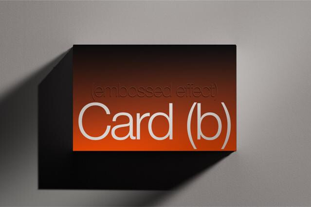 Business Card Mockup