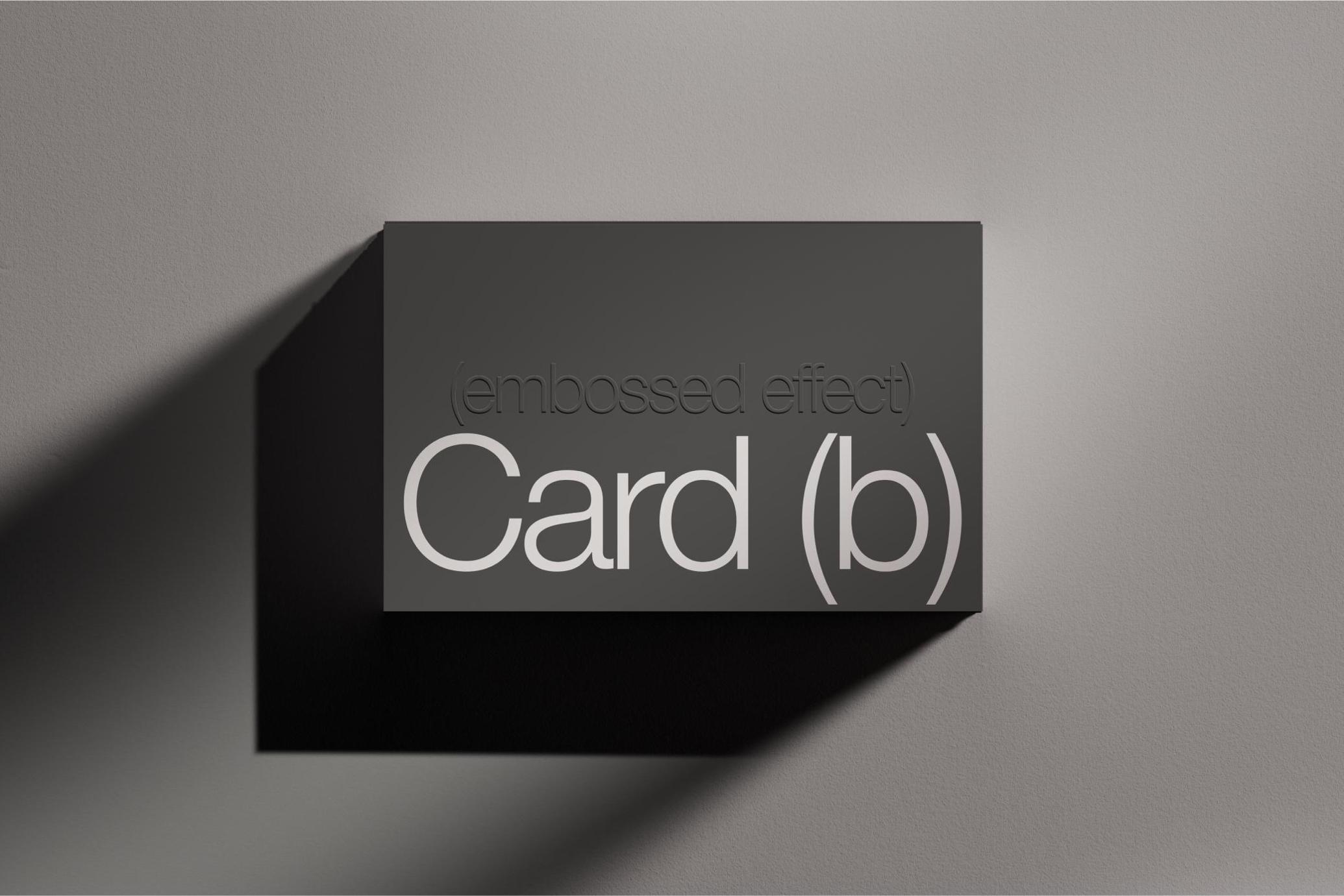 Business Card Mockup