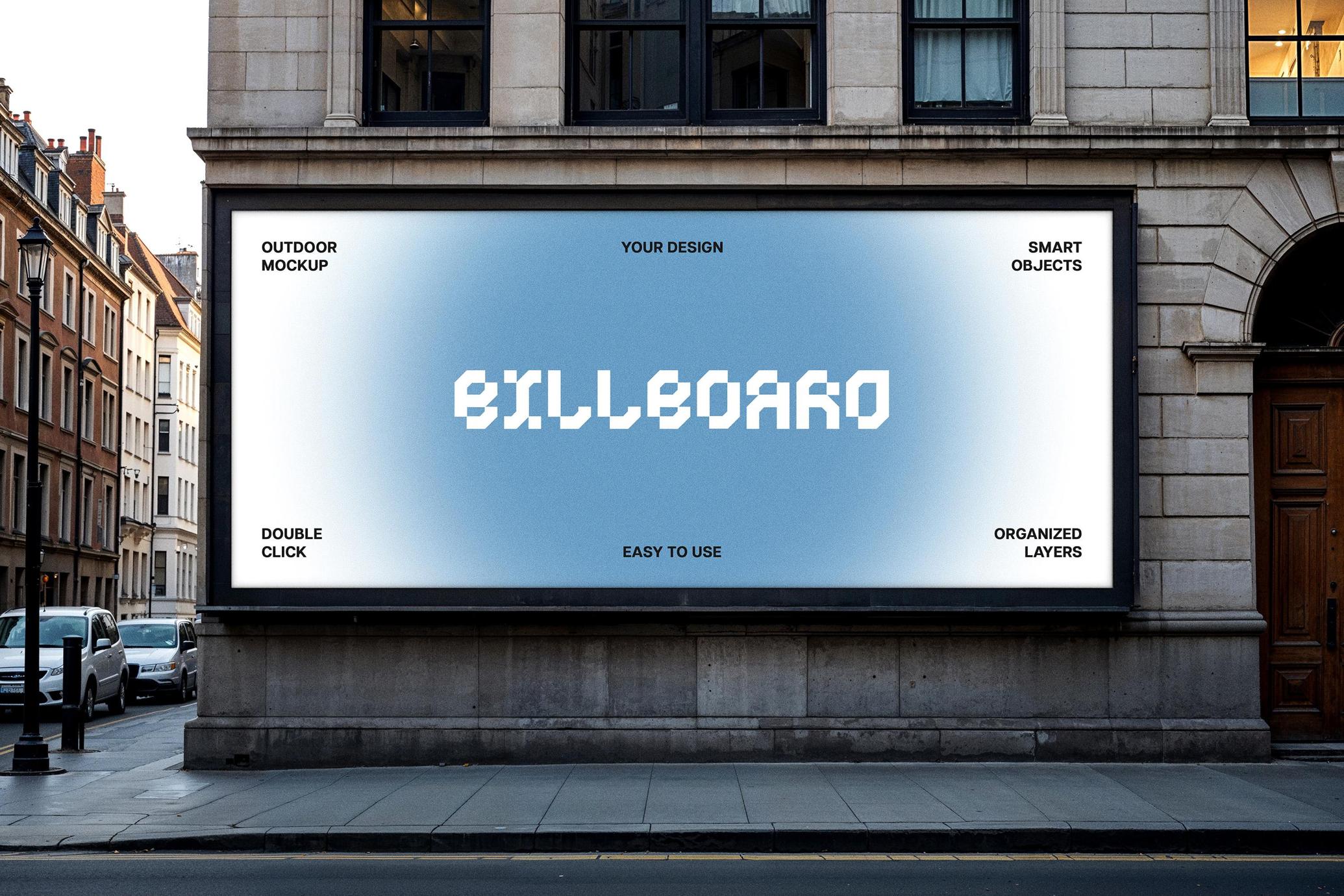 City Billboard Mockup
