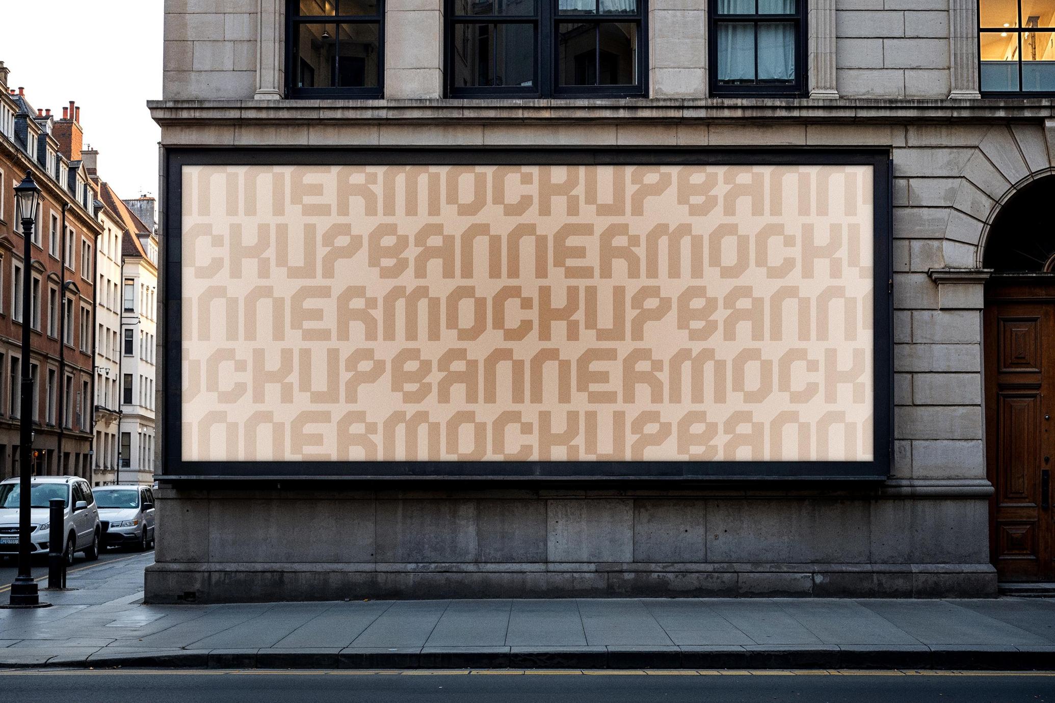 City Billboard Mockup