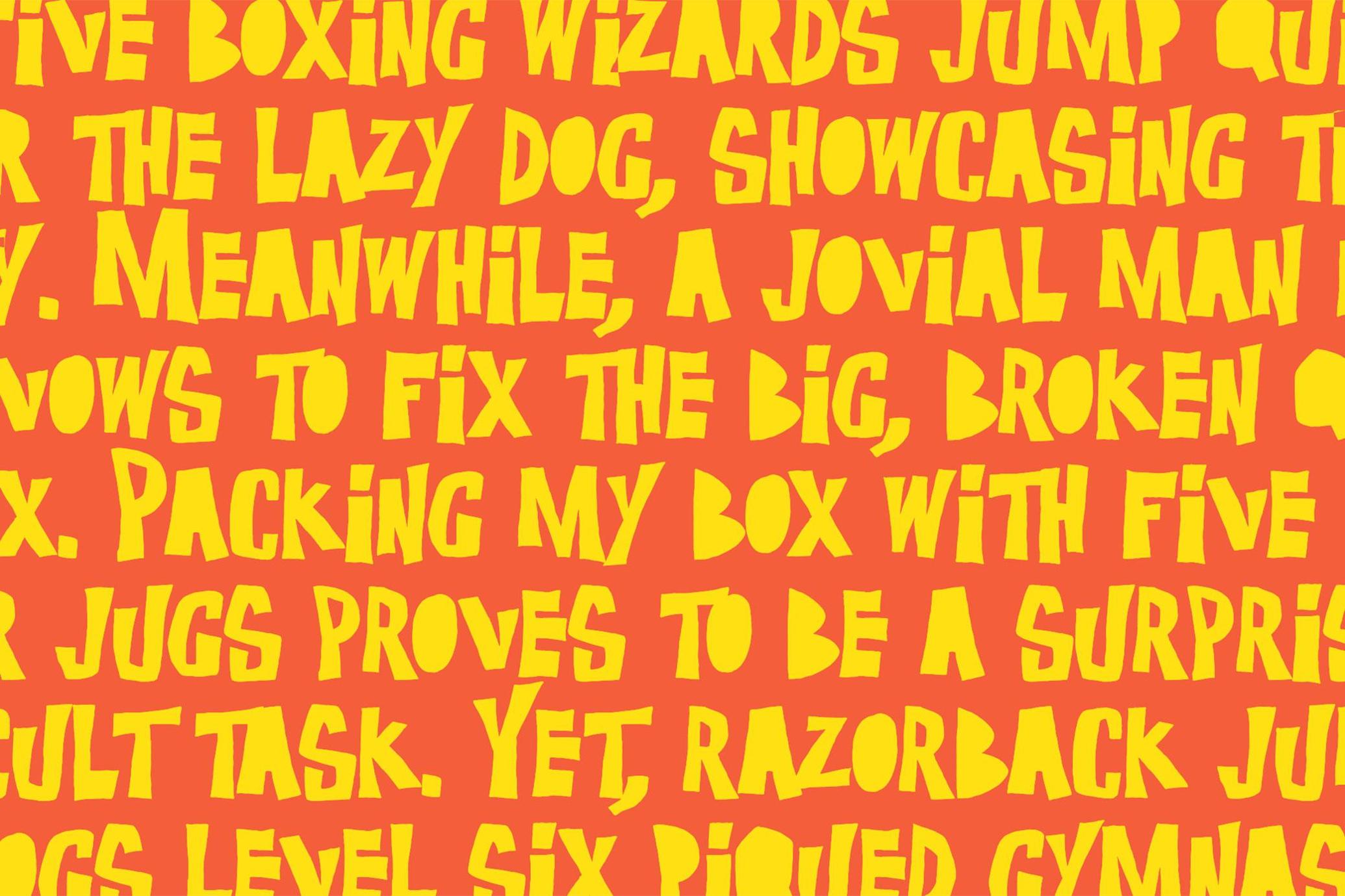 Gamaki — Classic Playful Font