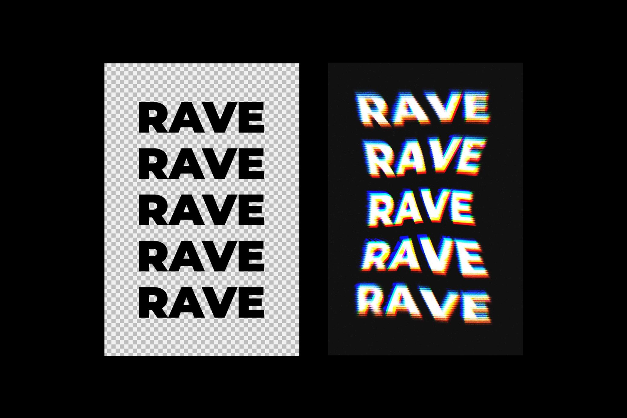 Glitch Text & Logo Effect