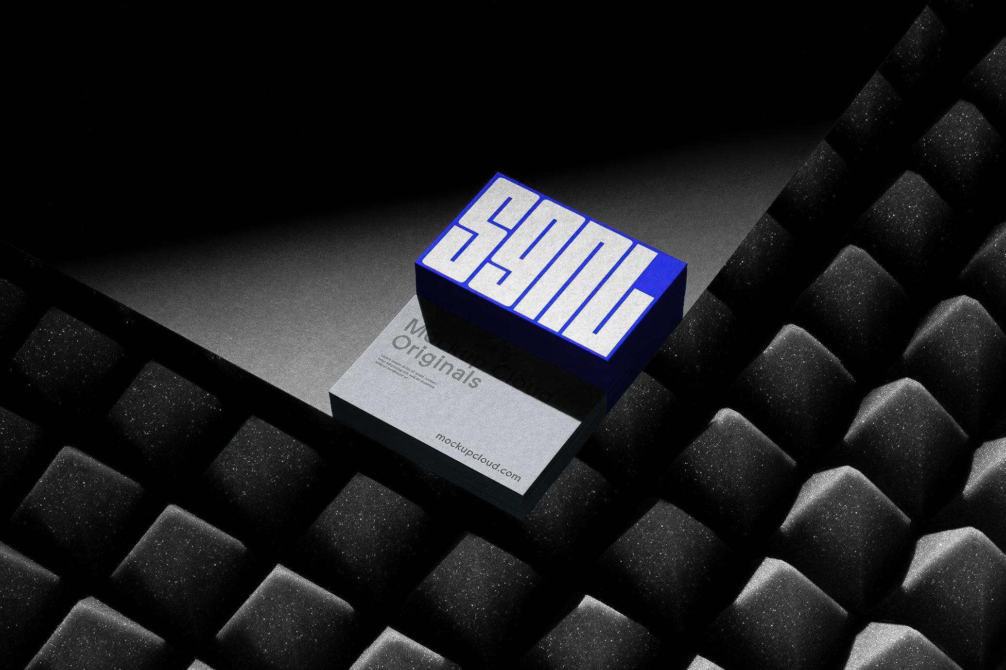 SGNL Industrial Business Cards Mockup