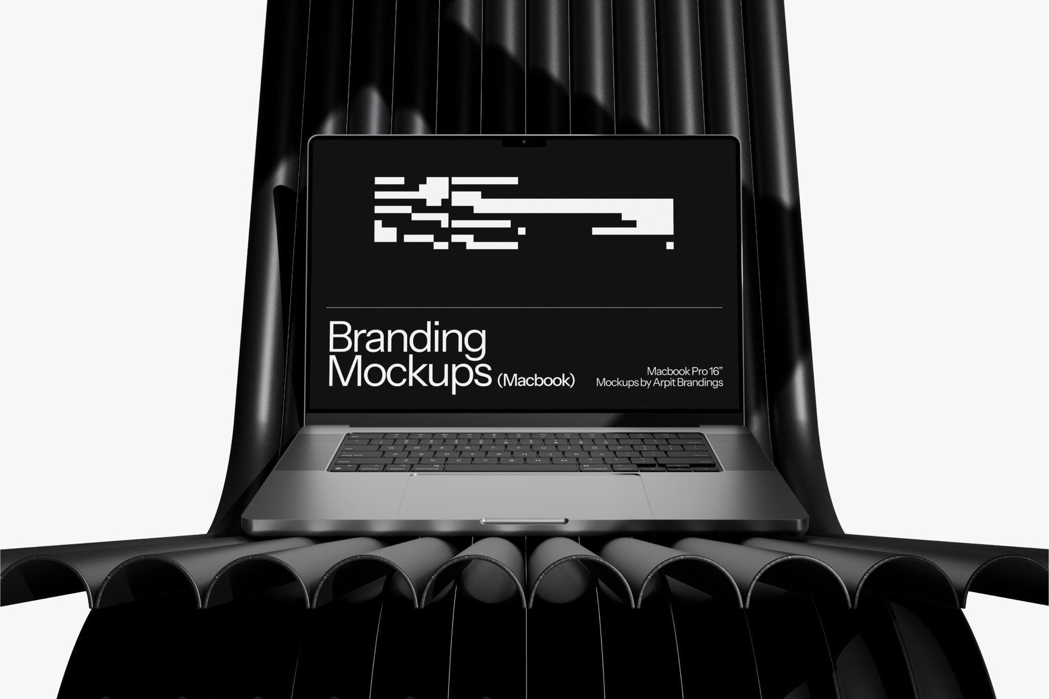 Brutal MacBook Pro Mockup