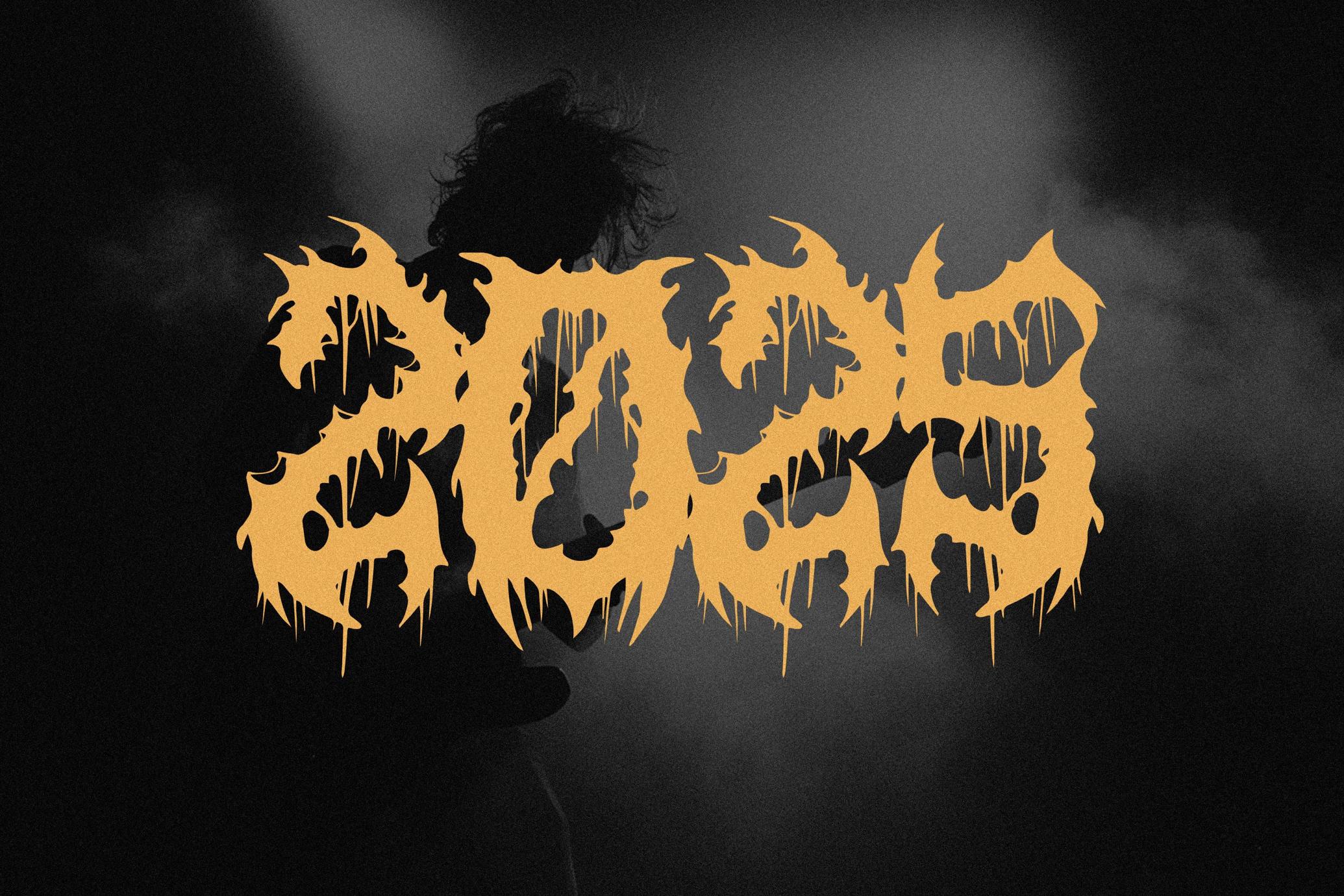 Morven — Death Metal Font