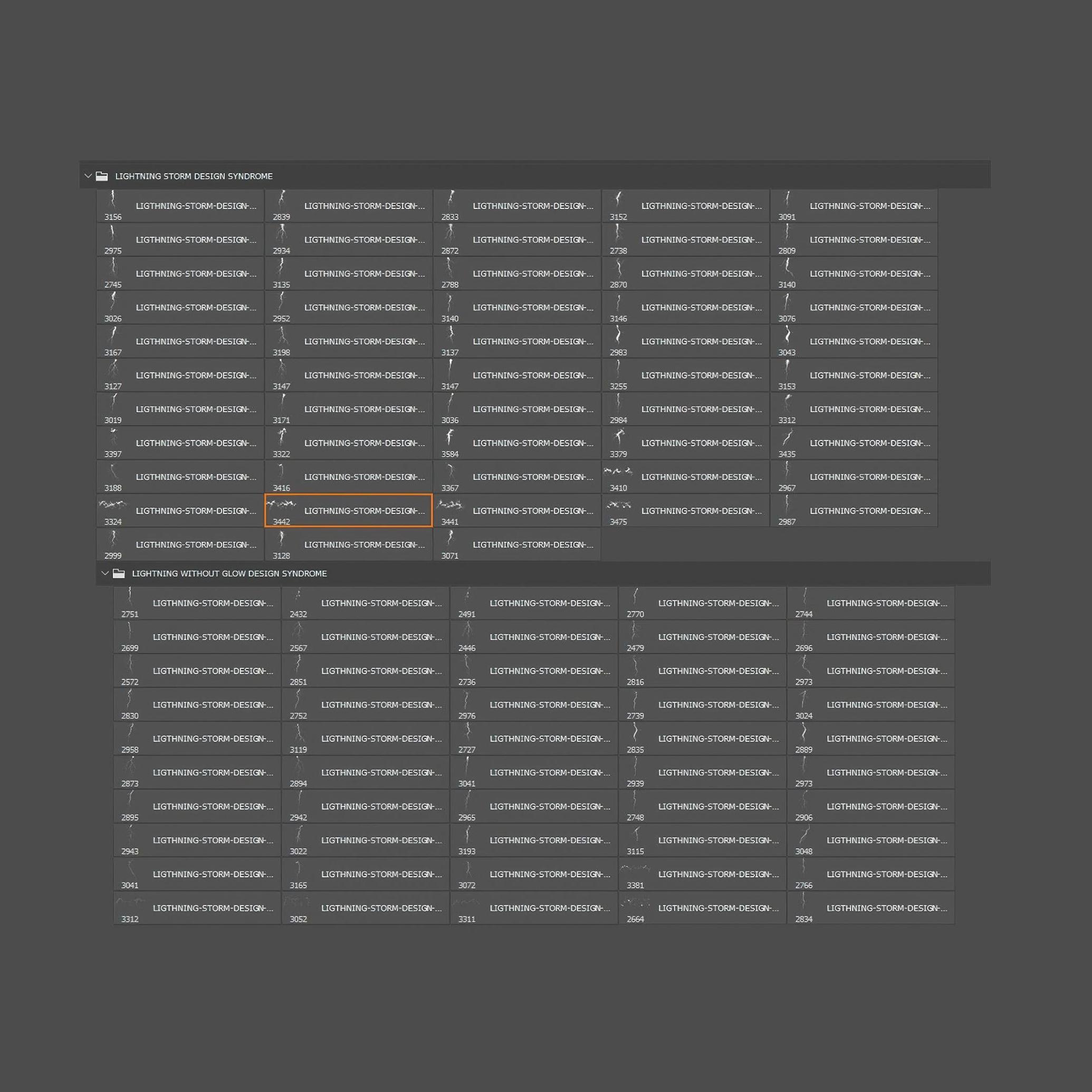 Lightning Storm Brush Pack