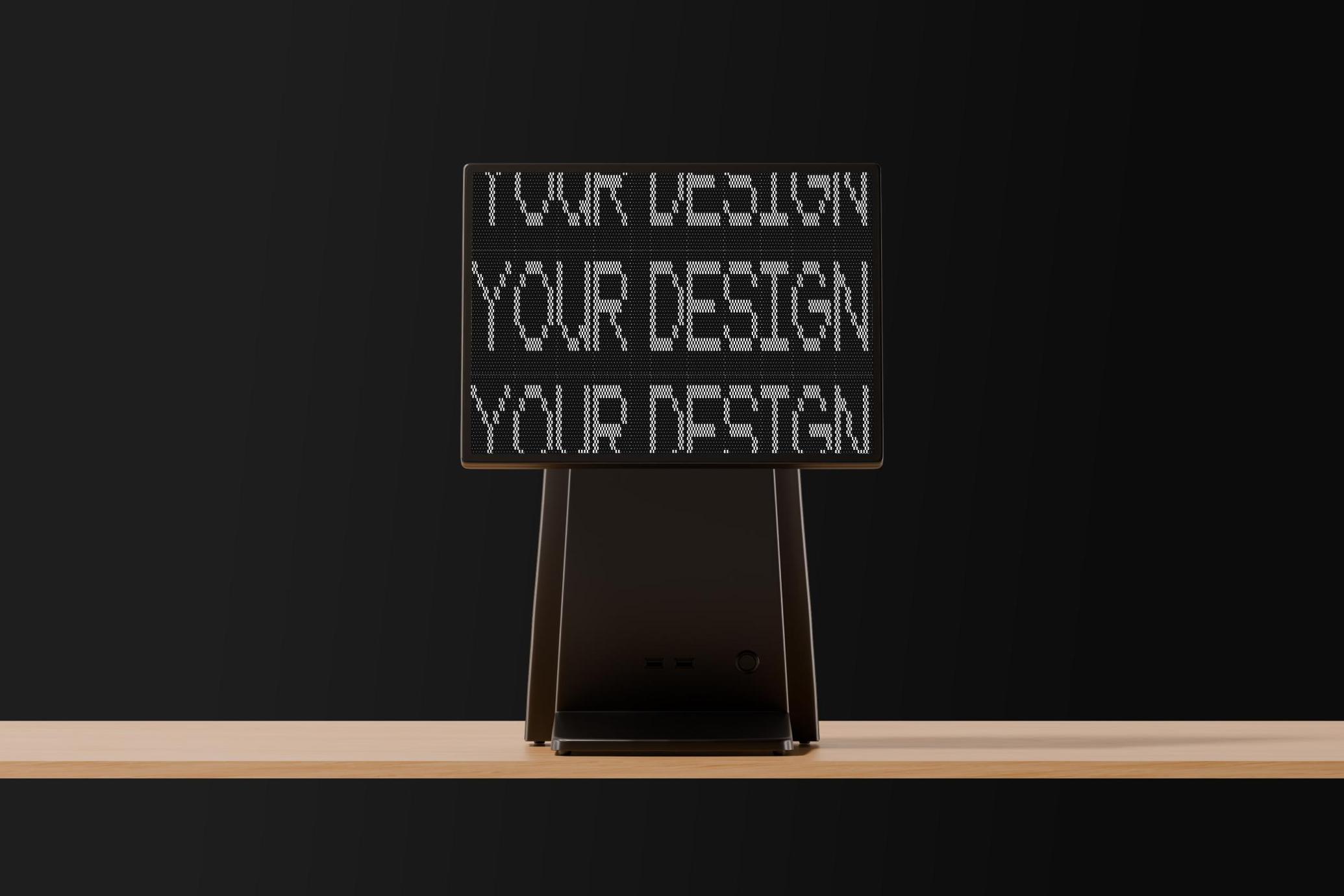 Cash Register Screen Mockup