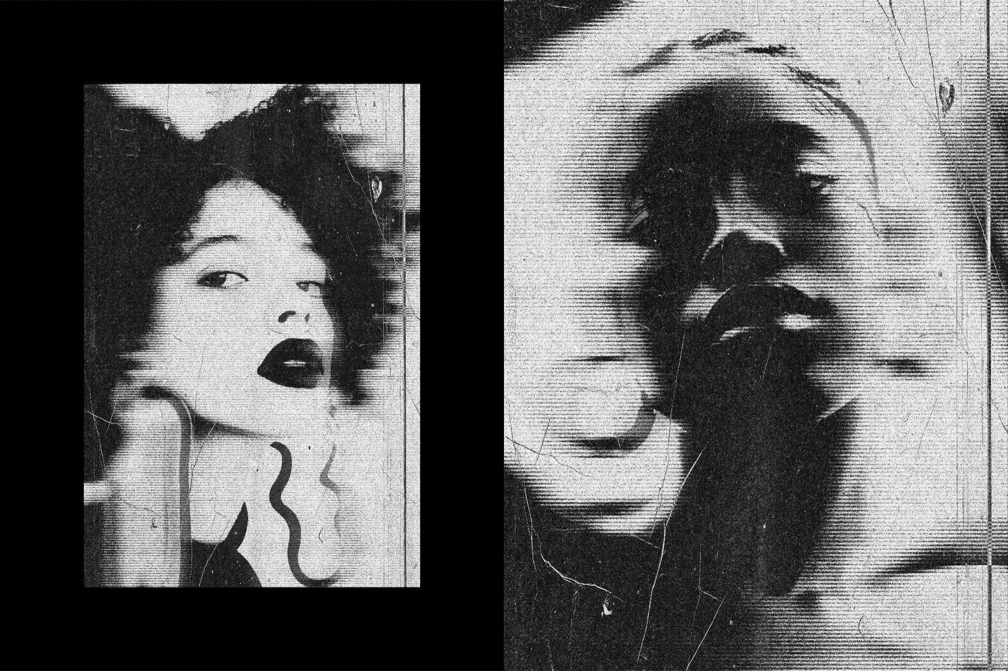 Bad Smudged Scan Photo Effect