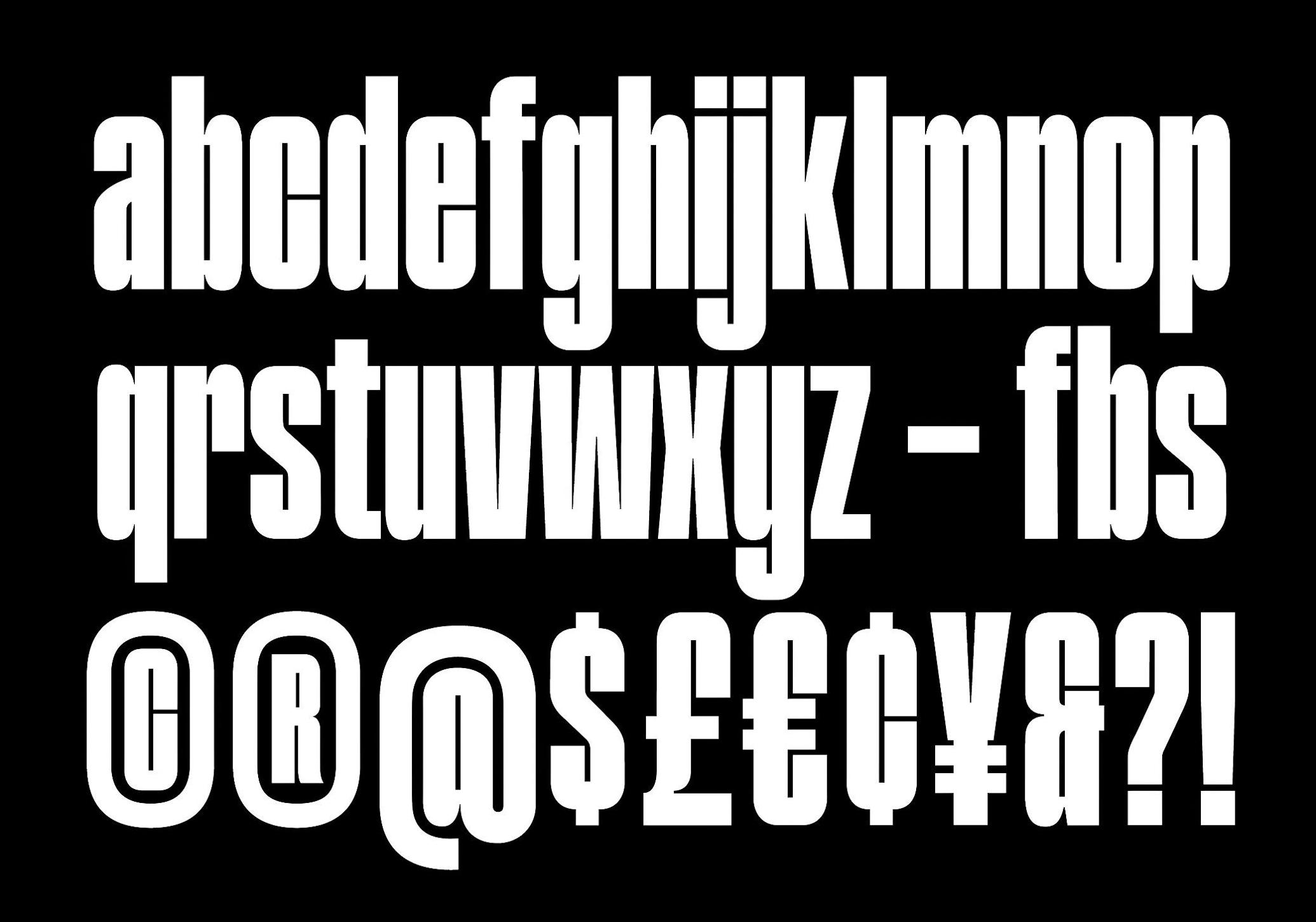FBS Machro Font