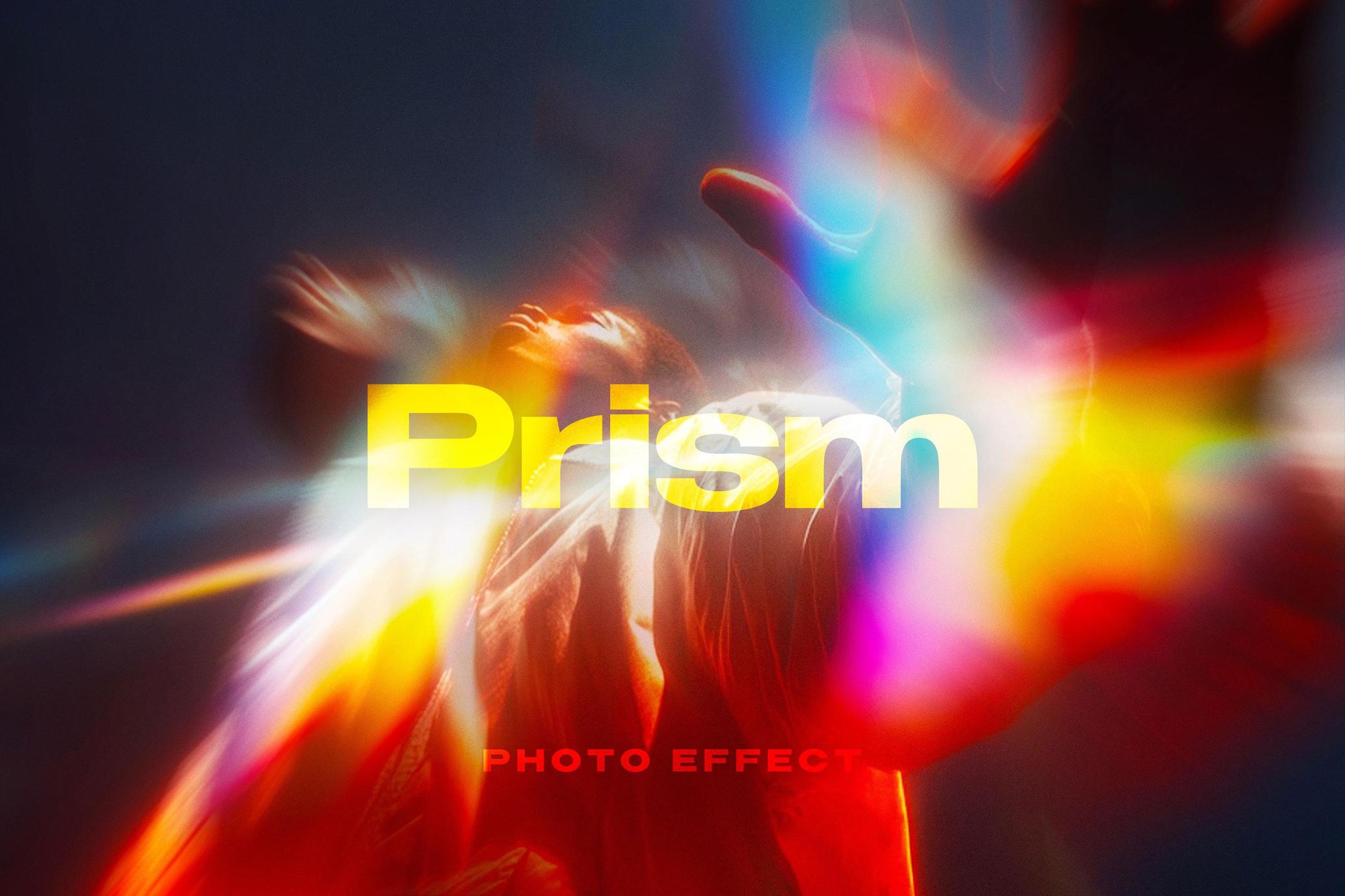 Colorful Prism Photo Effect