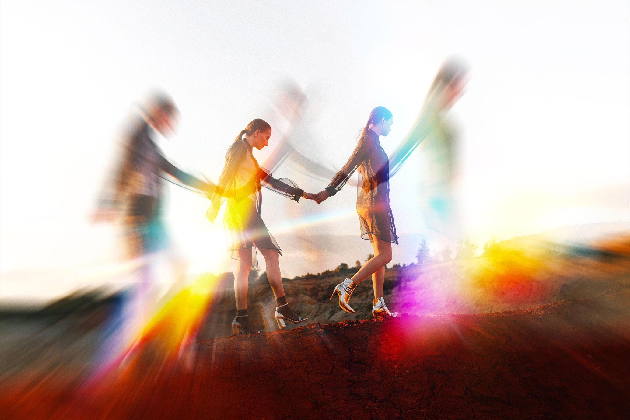 Colorful Prism Photo Effect