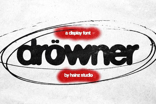 Drowner Display Font