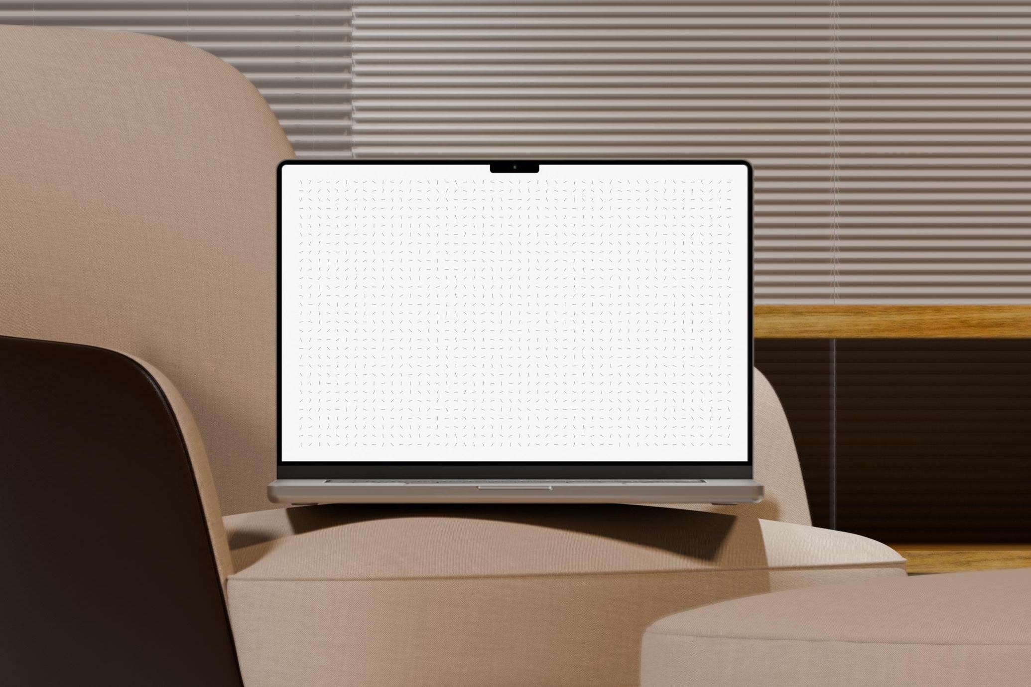 Office MacBook Pro Mockup