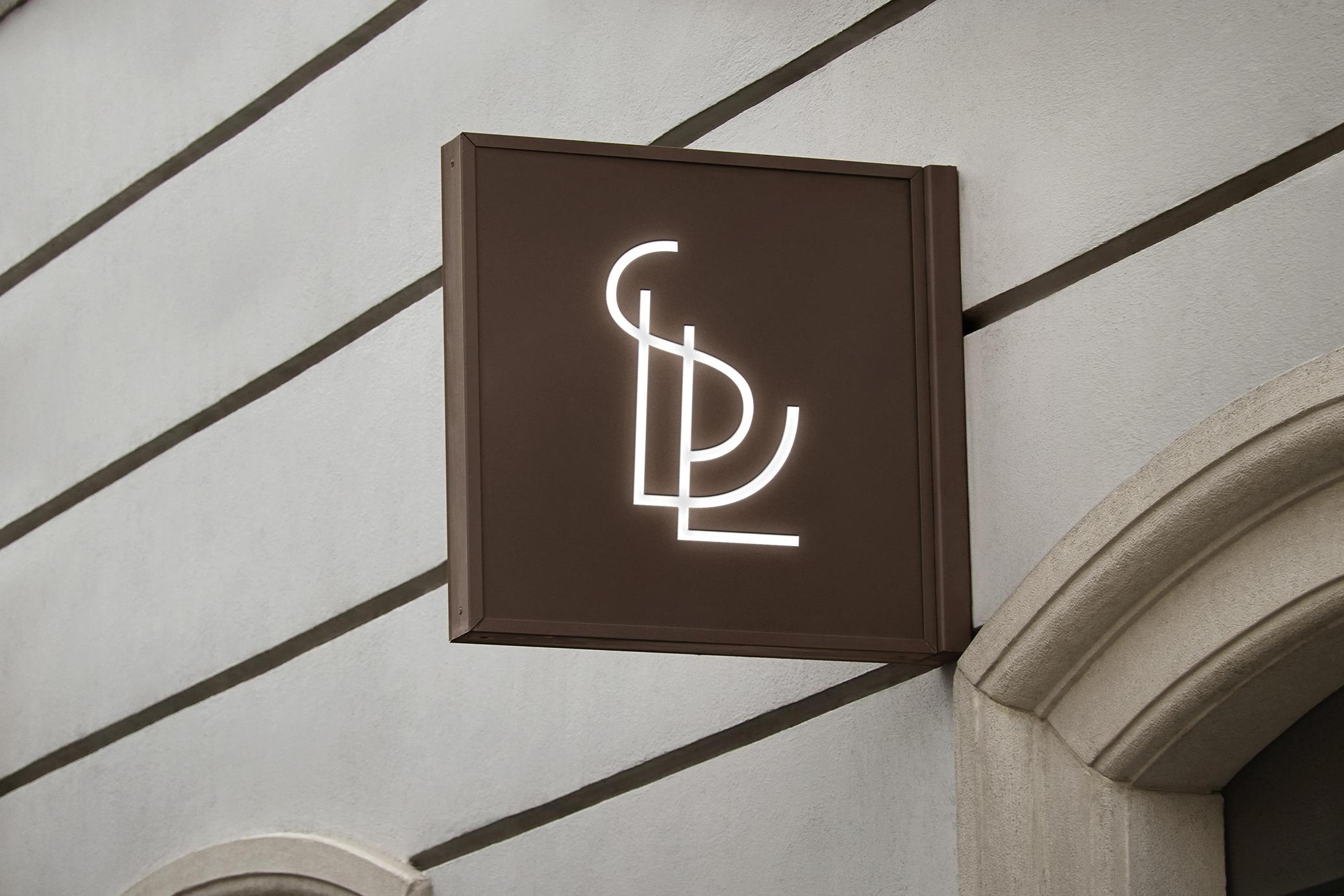 Luxury Sign Logo Mockup