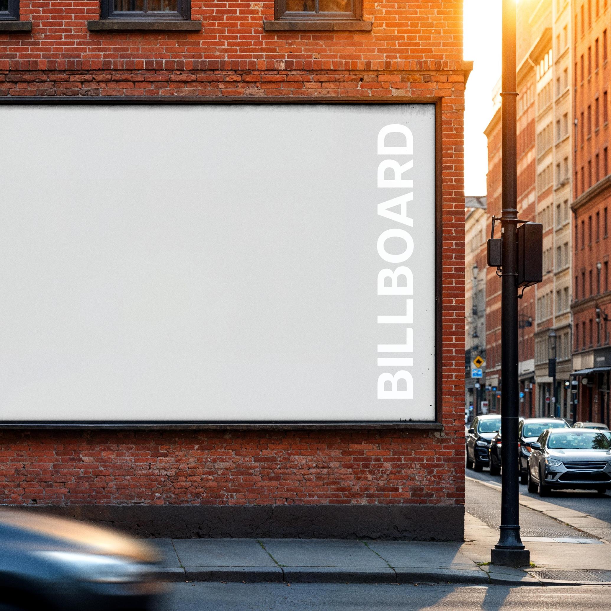 City Billboard Mockup
