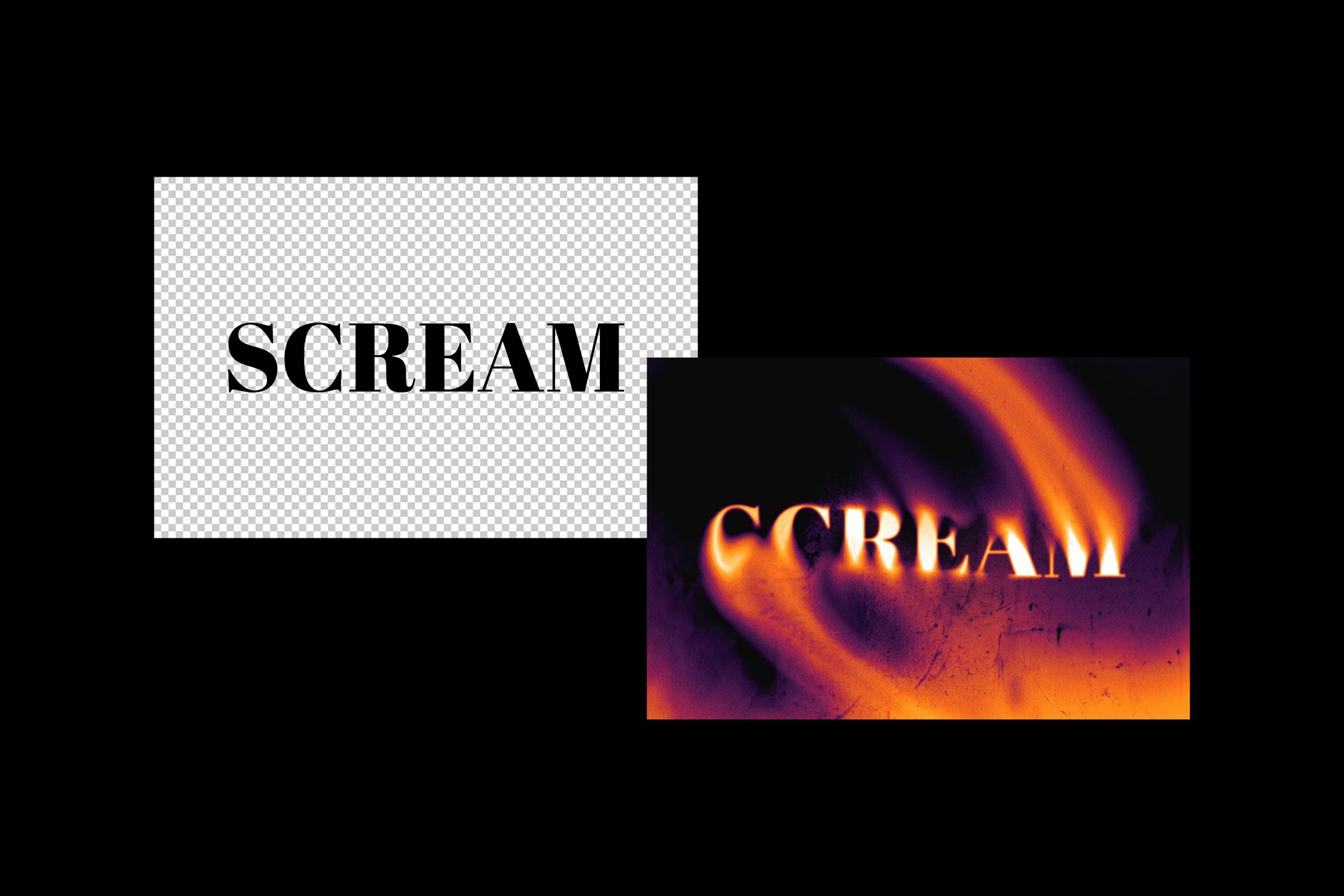 Melting Acid Text Effect
