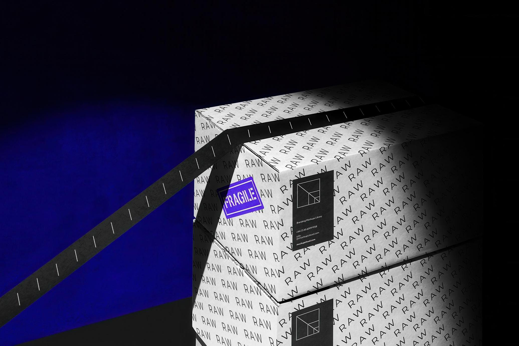 Box Packaging Mockup