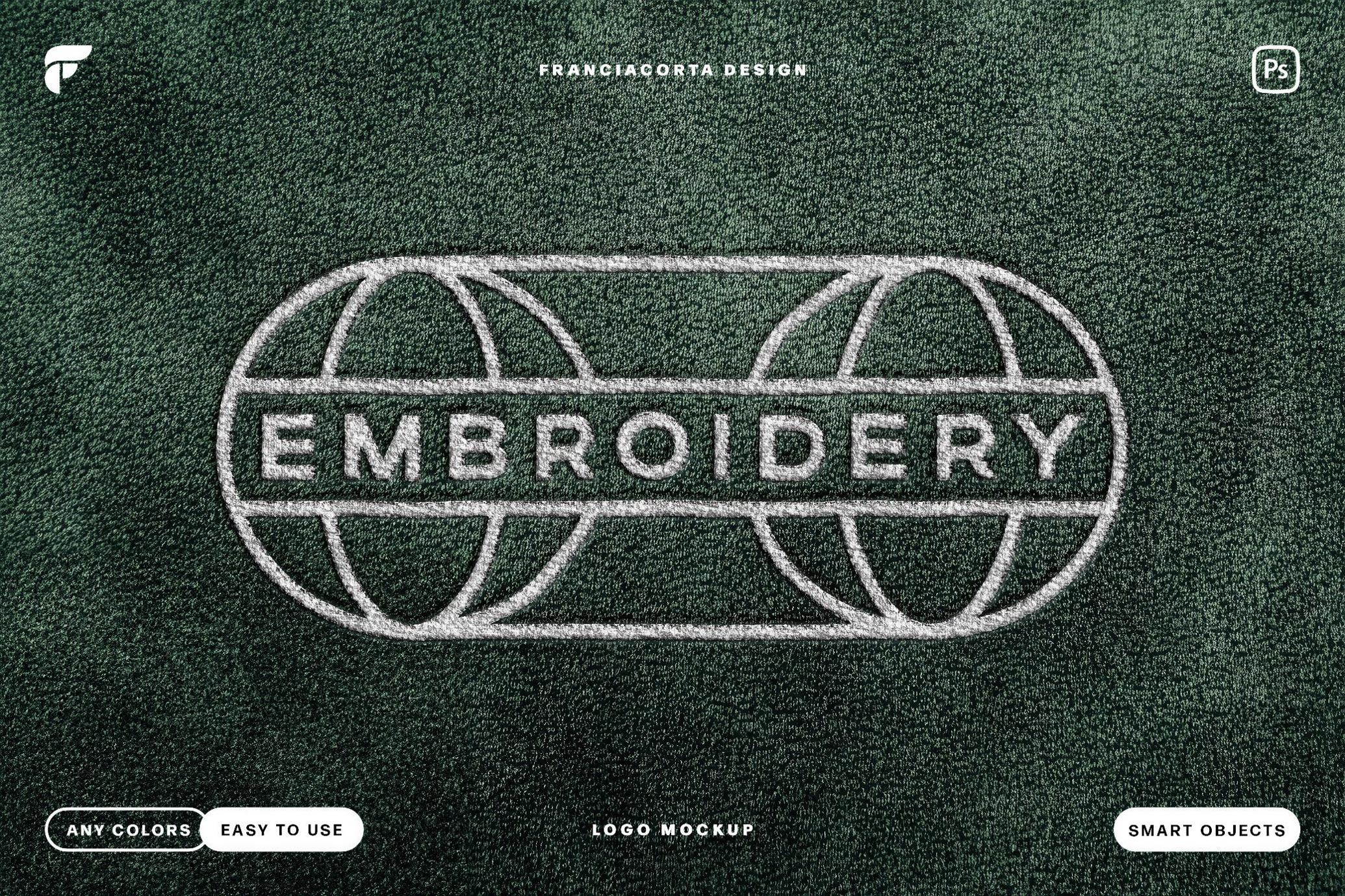 Fabric Embroidery Effect