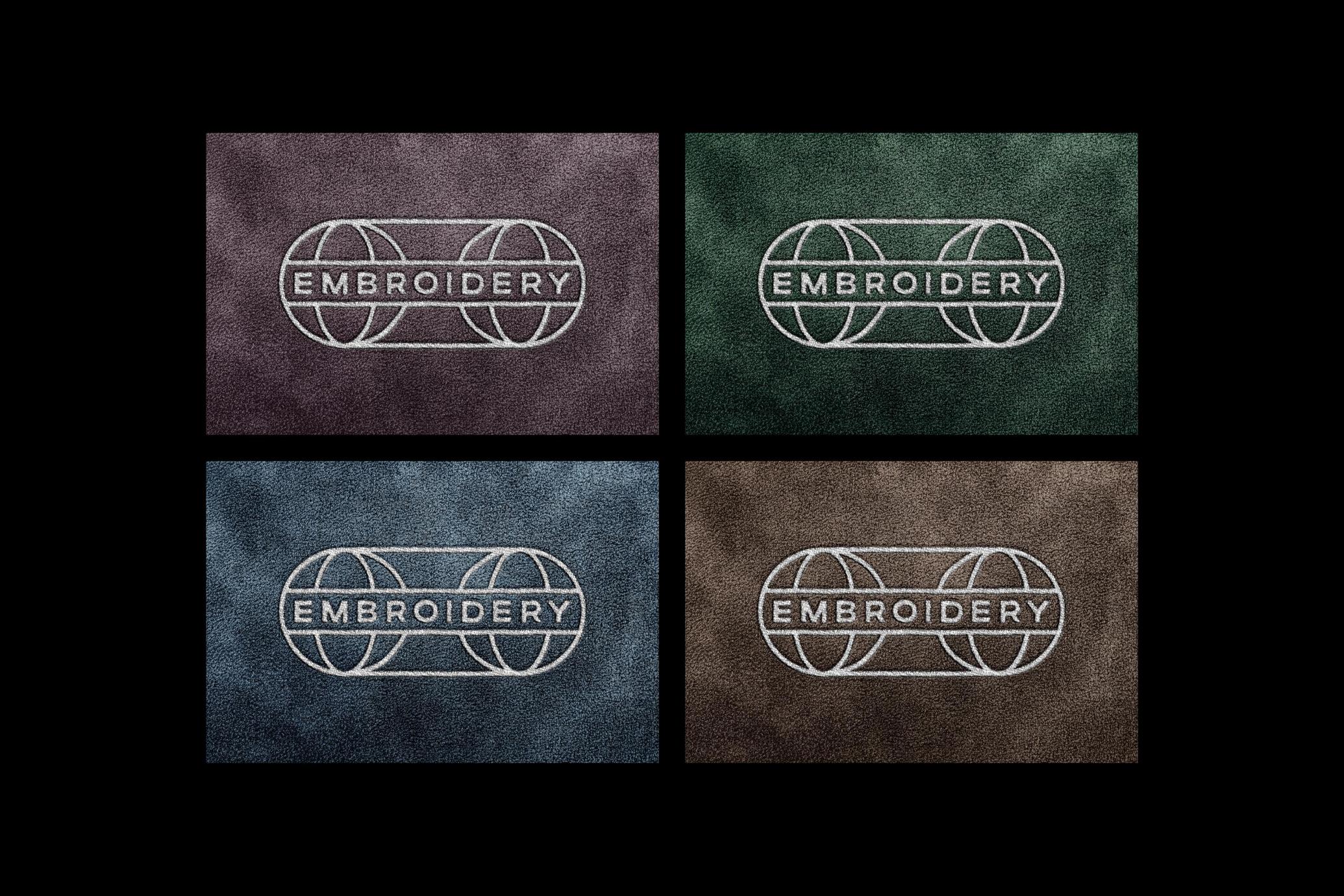 Fabric Embroidery Effect