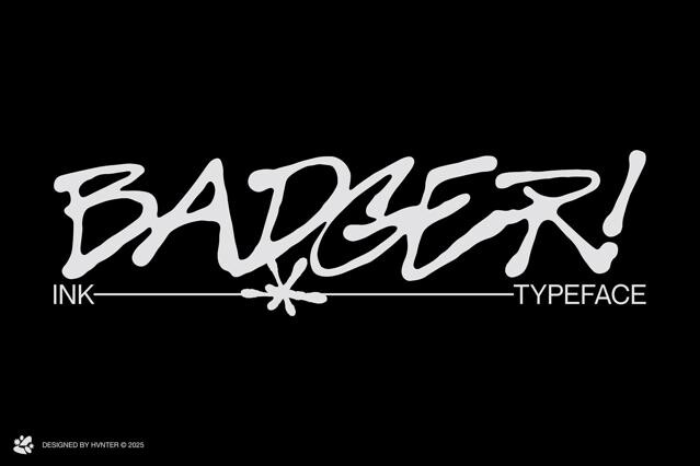 BADGER Typeface