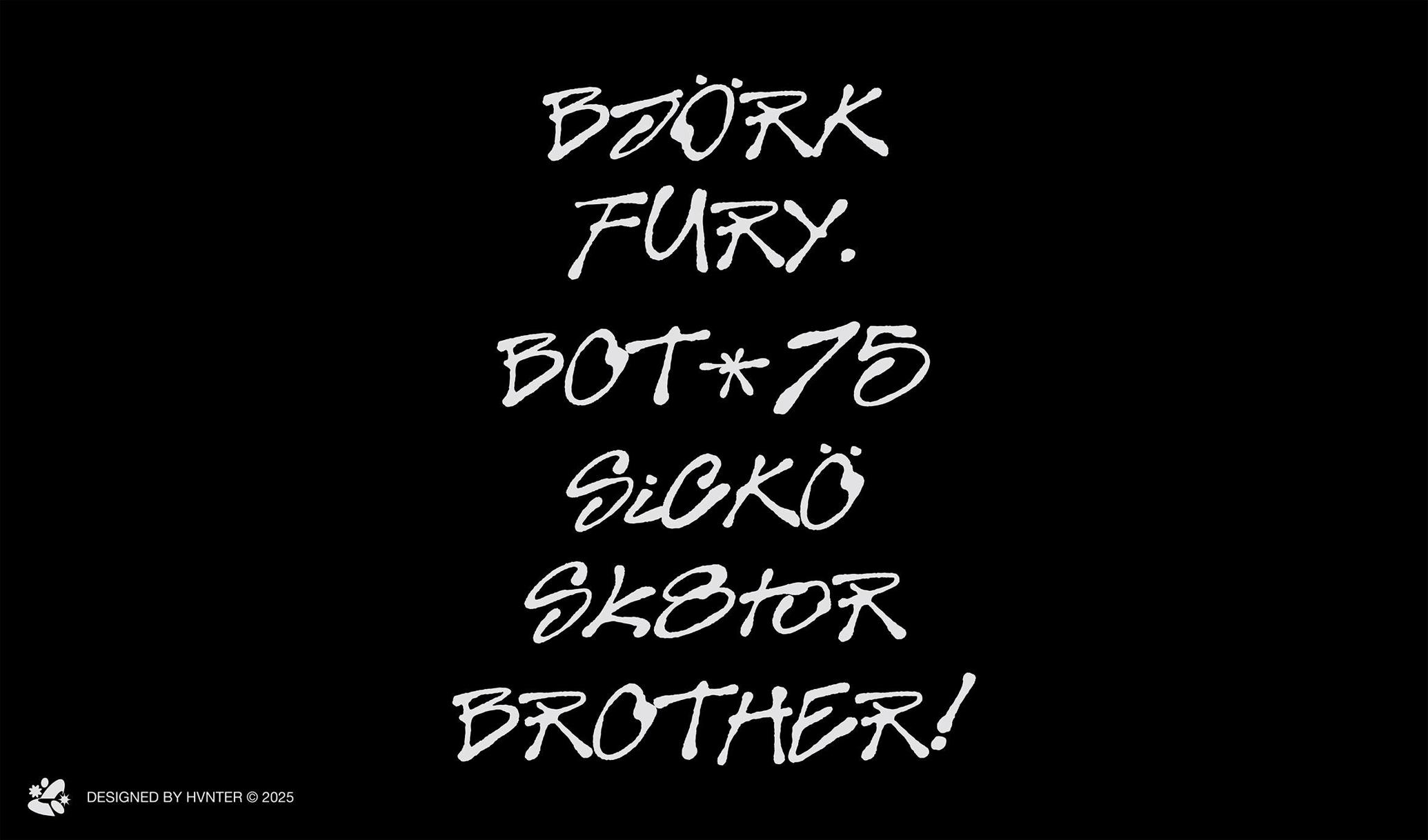 BADGER Typeface