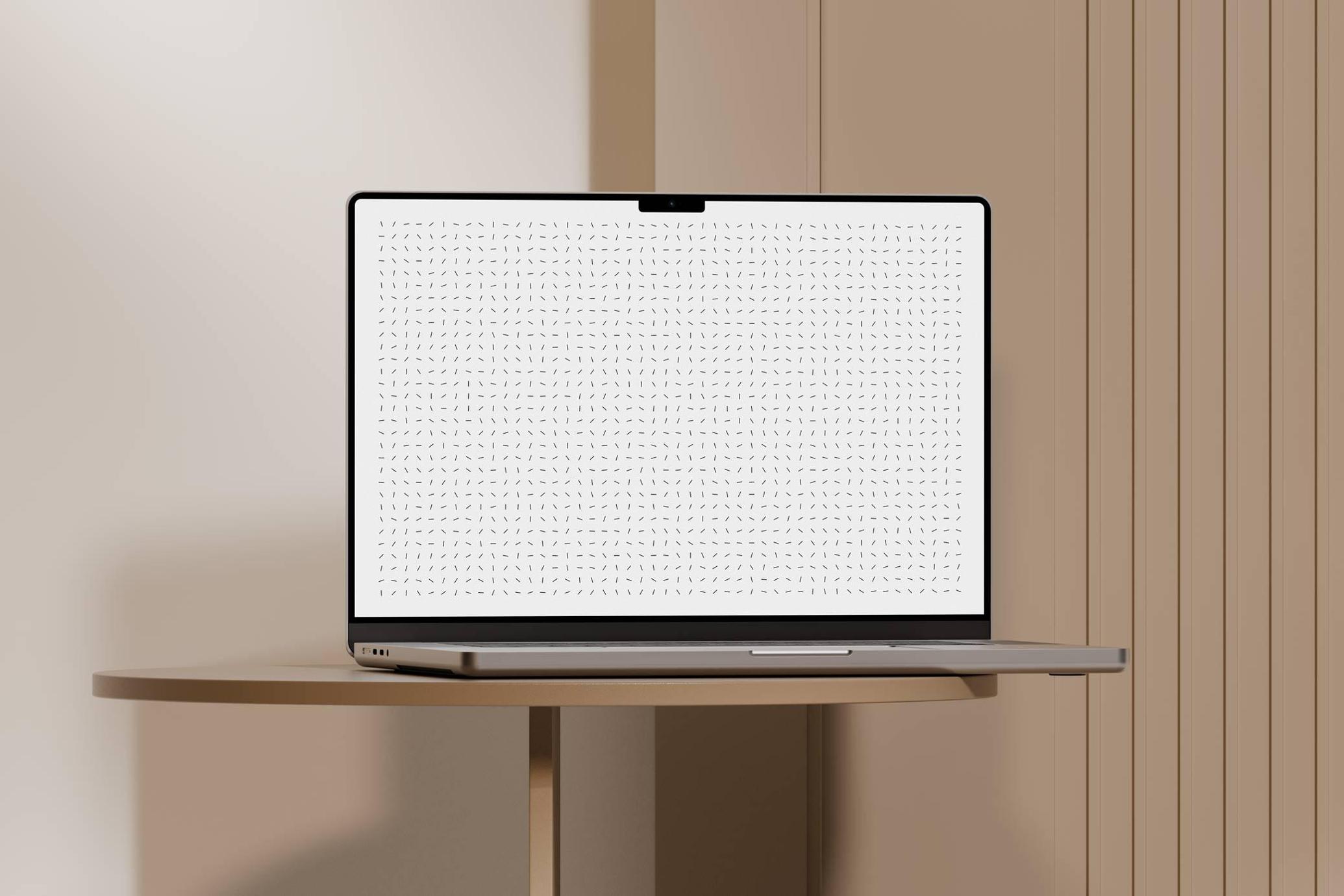 Interior MacBook Pro Mockup