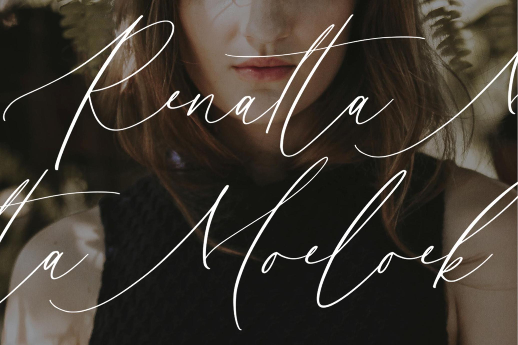 Senja Mentari - Modern Script
