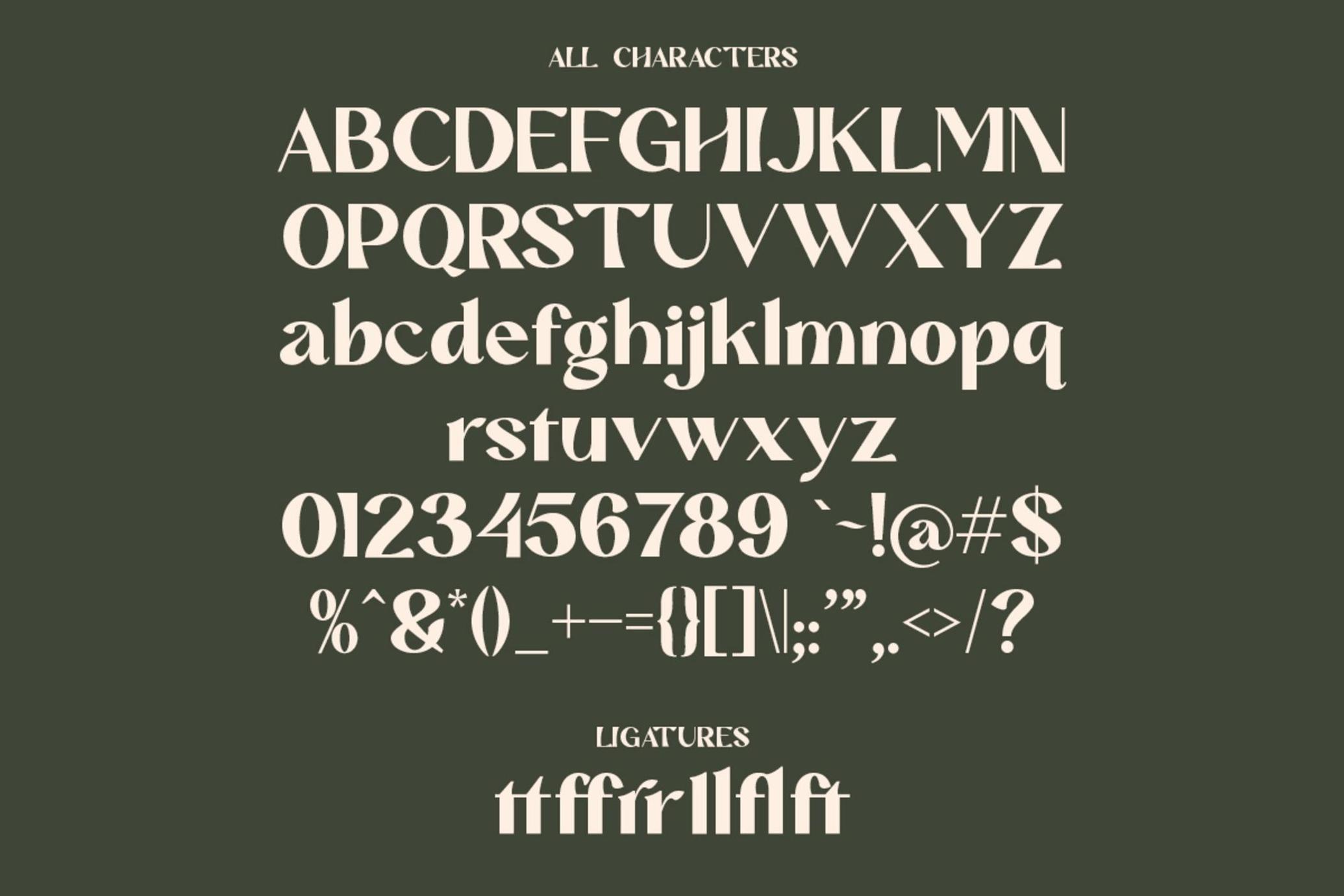 Mattire - Modern Serif Typeface