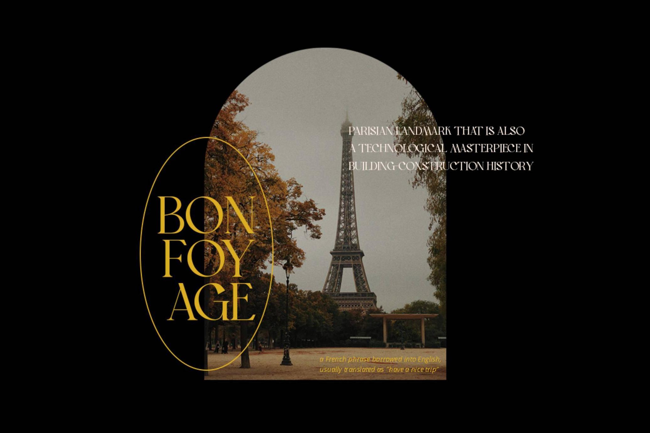 Bon Foyage - Vintage Serif Font