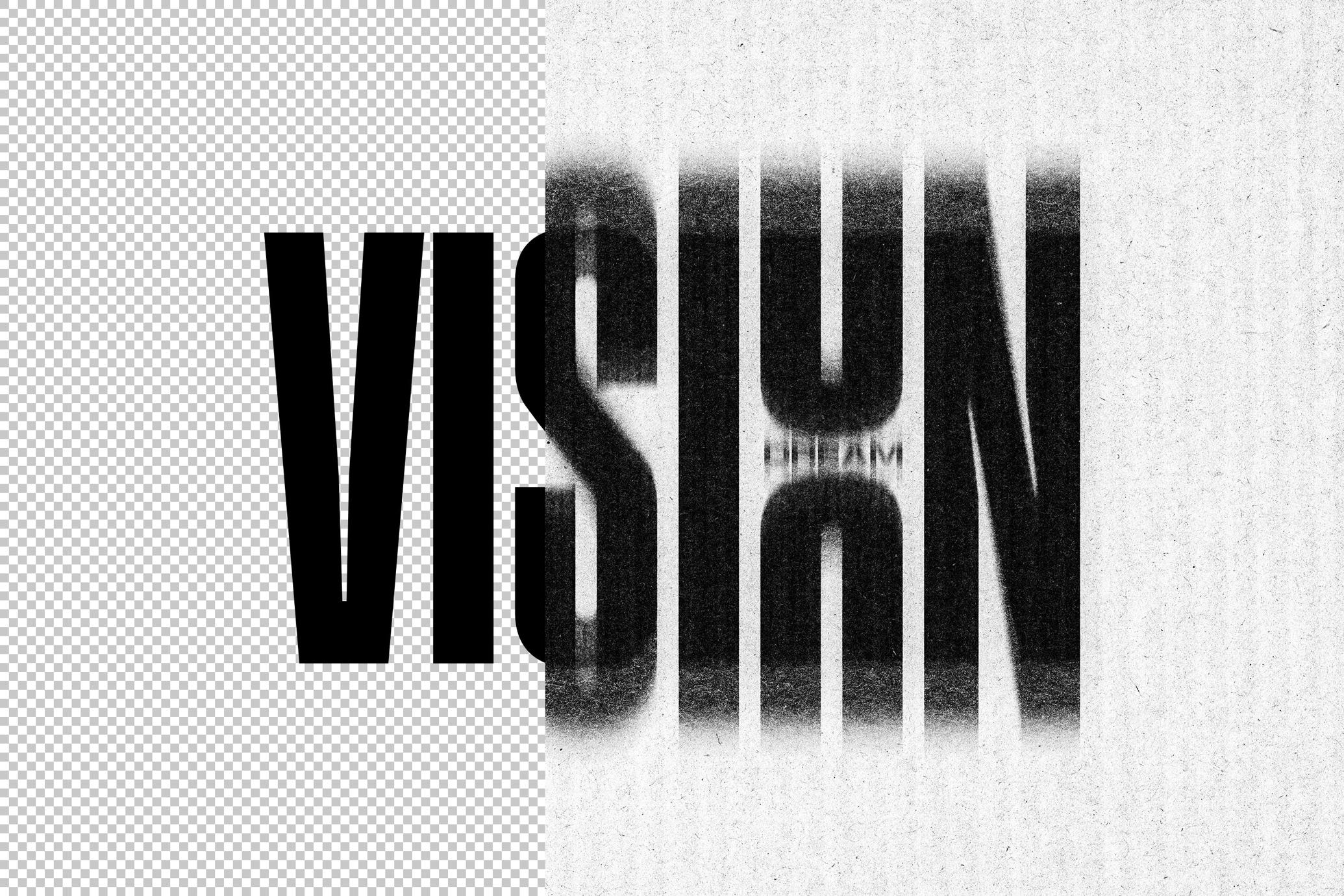 Mess Distortion Text & Logo Effect