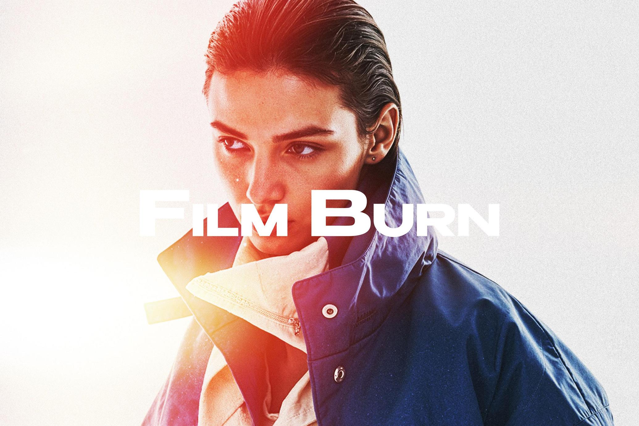 Film Burn Overlay Effect