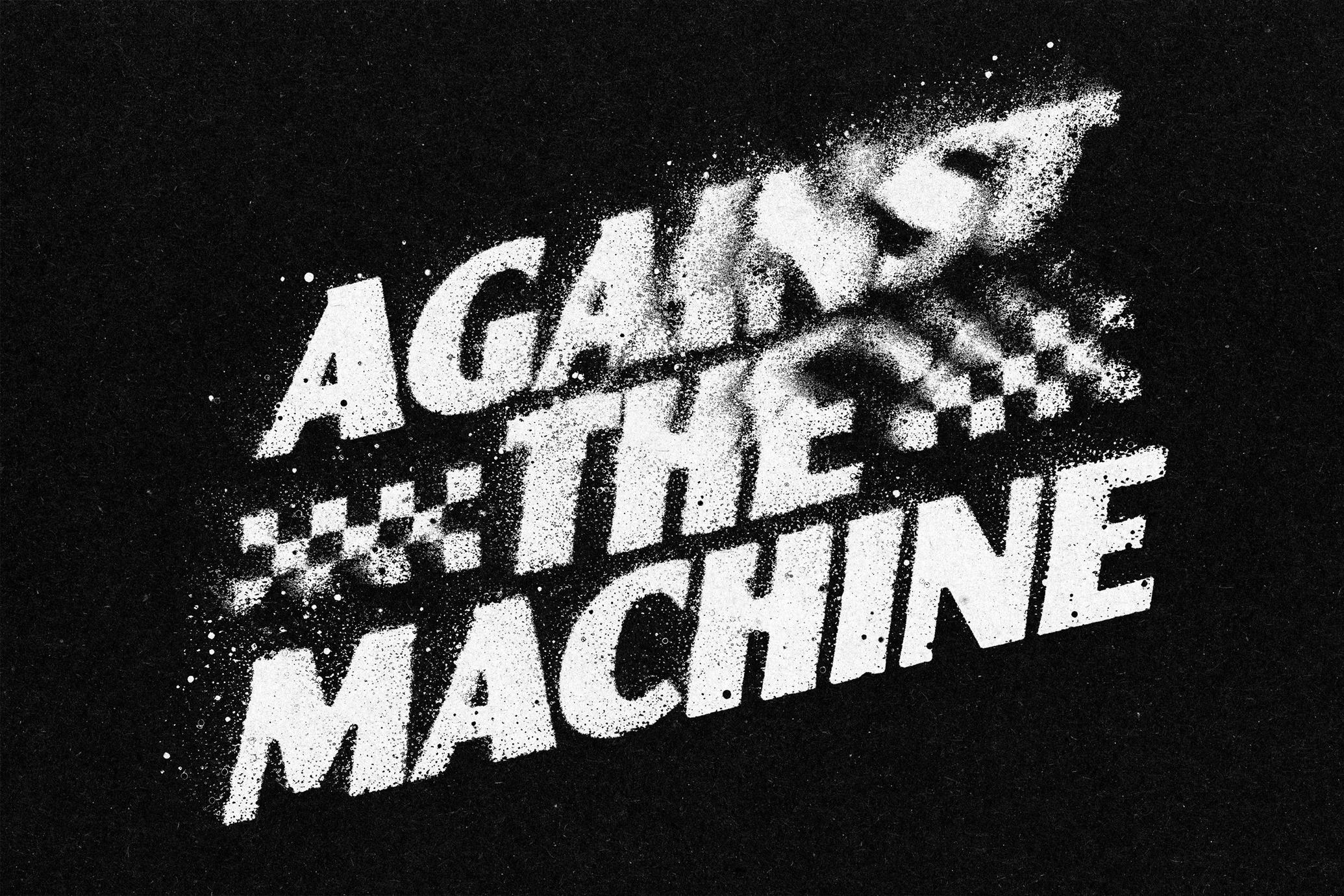 Dusty Distortion Text Effect