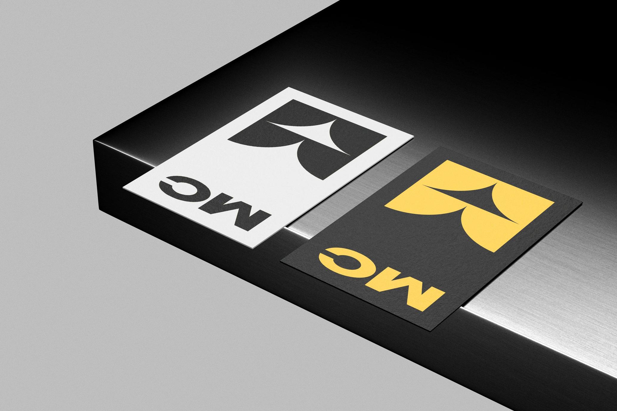 Minimal 85x55 Double Card Mockup
