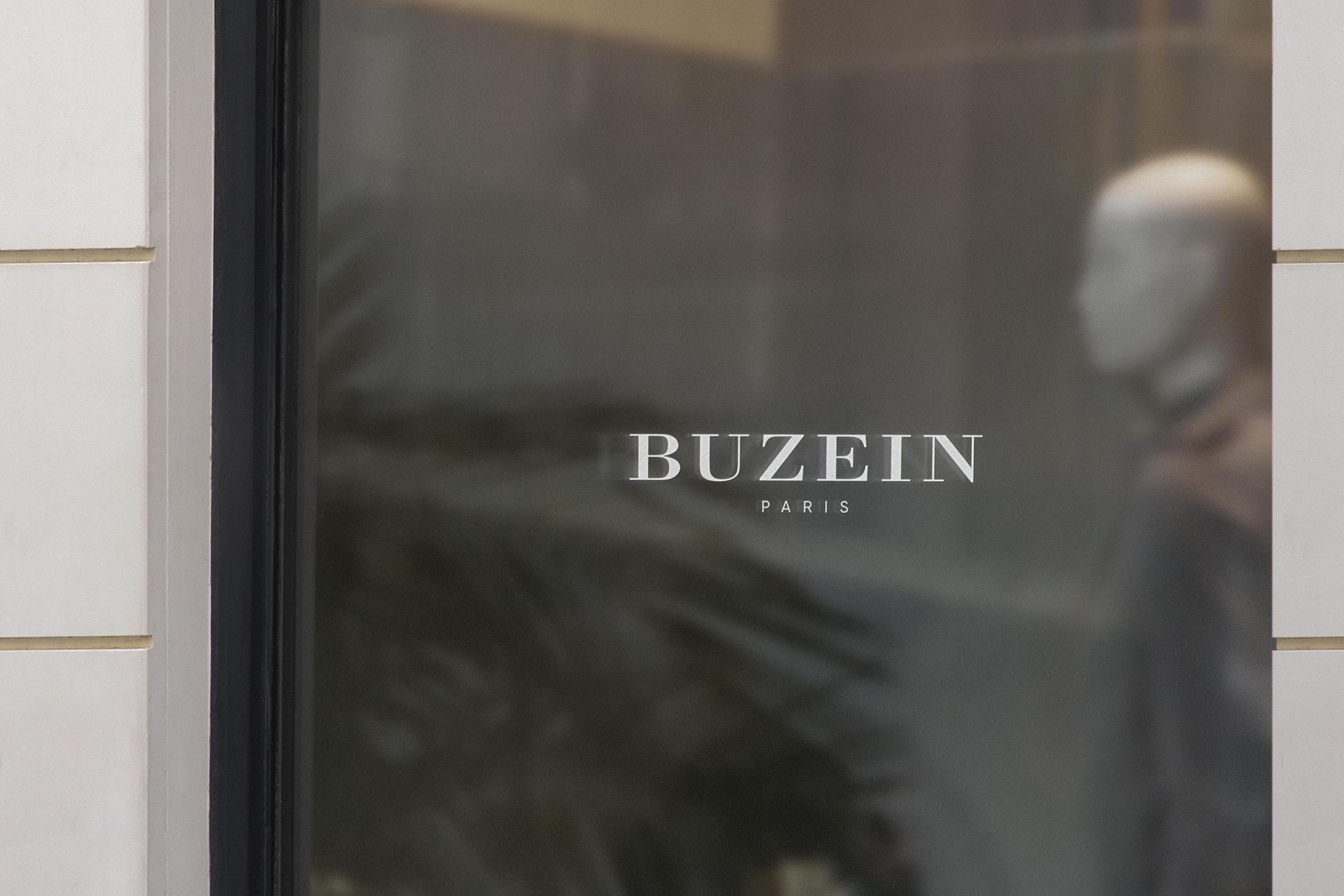 Logo Mockup Window Sign Fashion Store