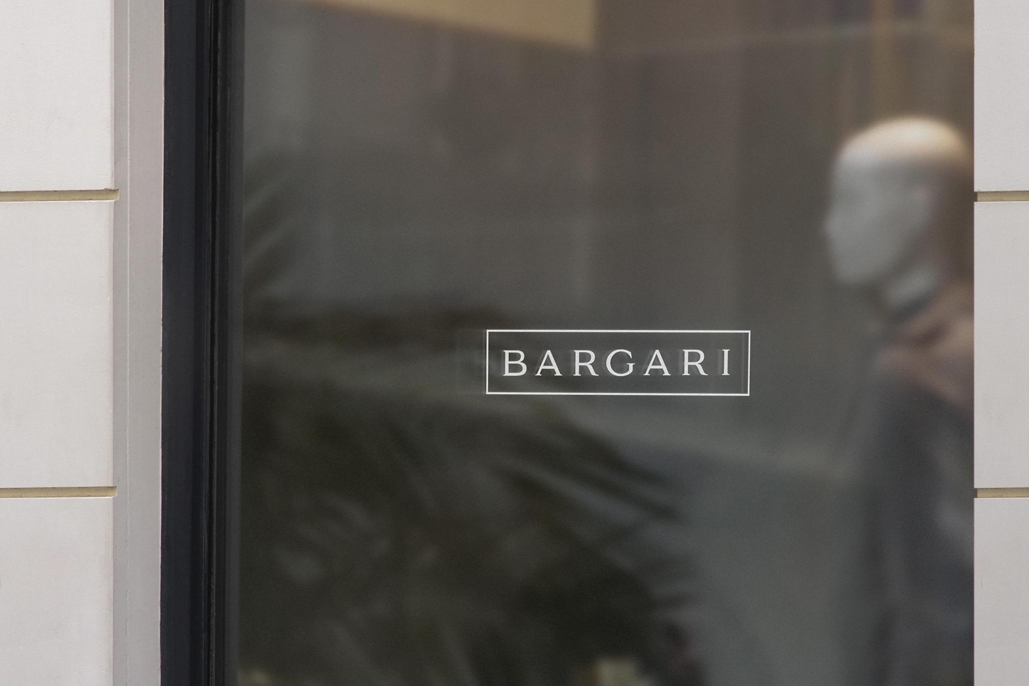 Logo Mockup Window Sign Fashion Store