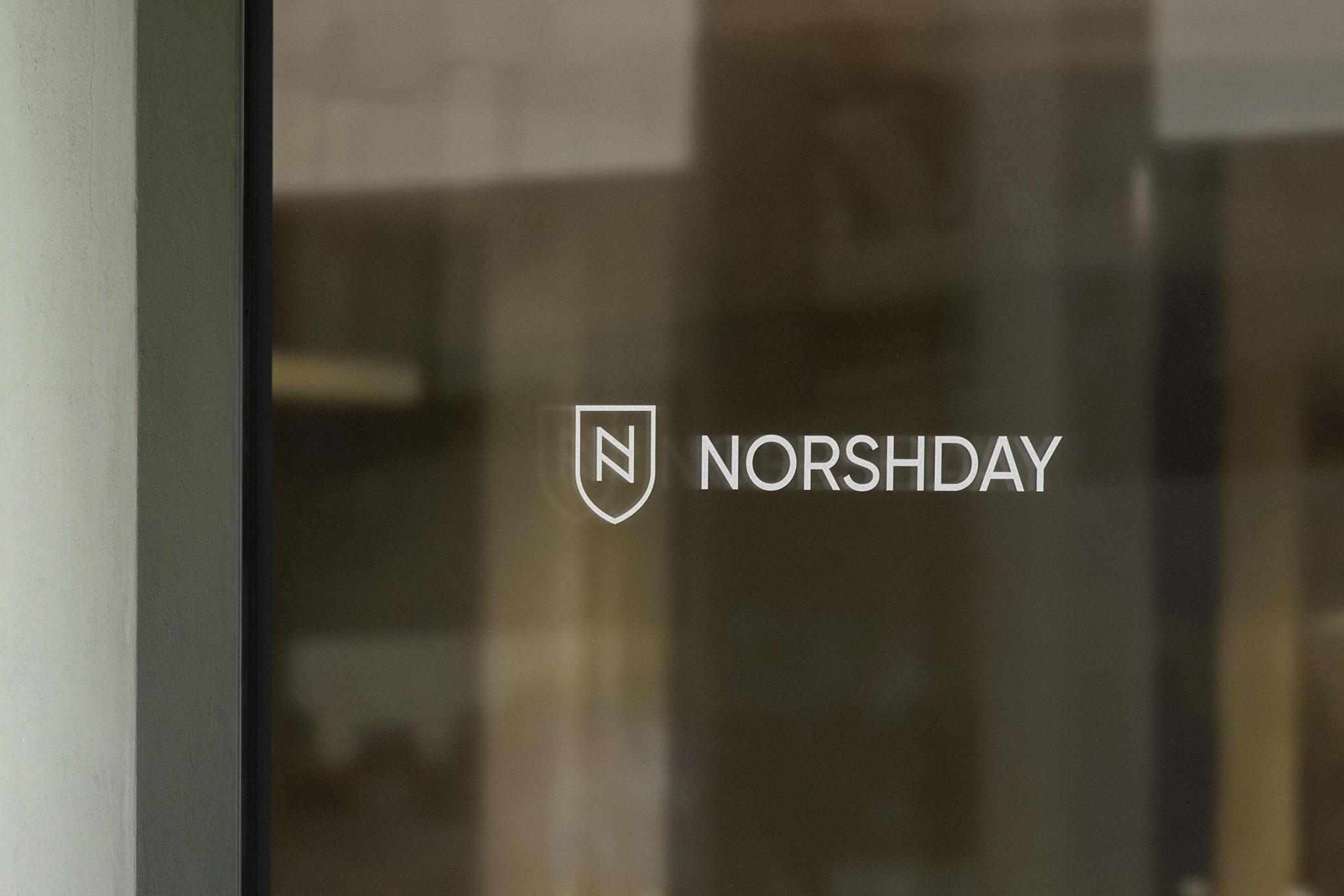 Logo Mockup Luxury Window Sign