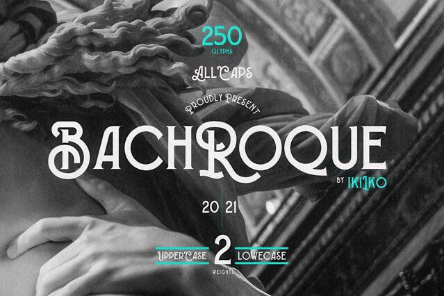 Bachroque - Baroque Font